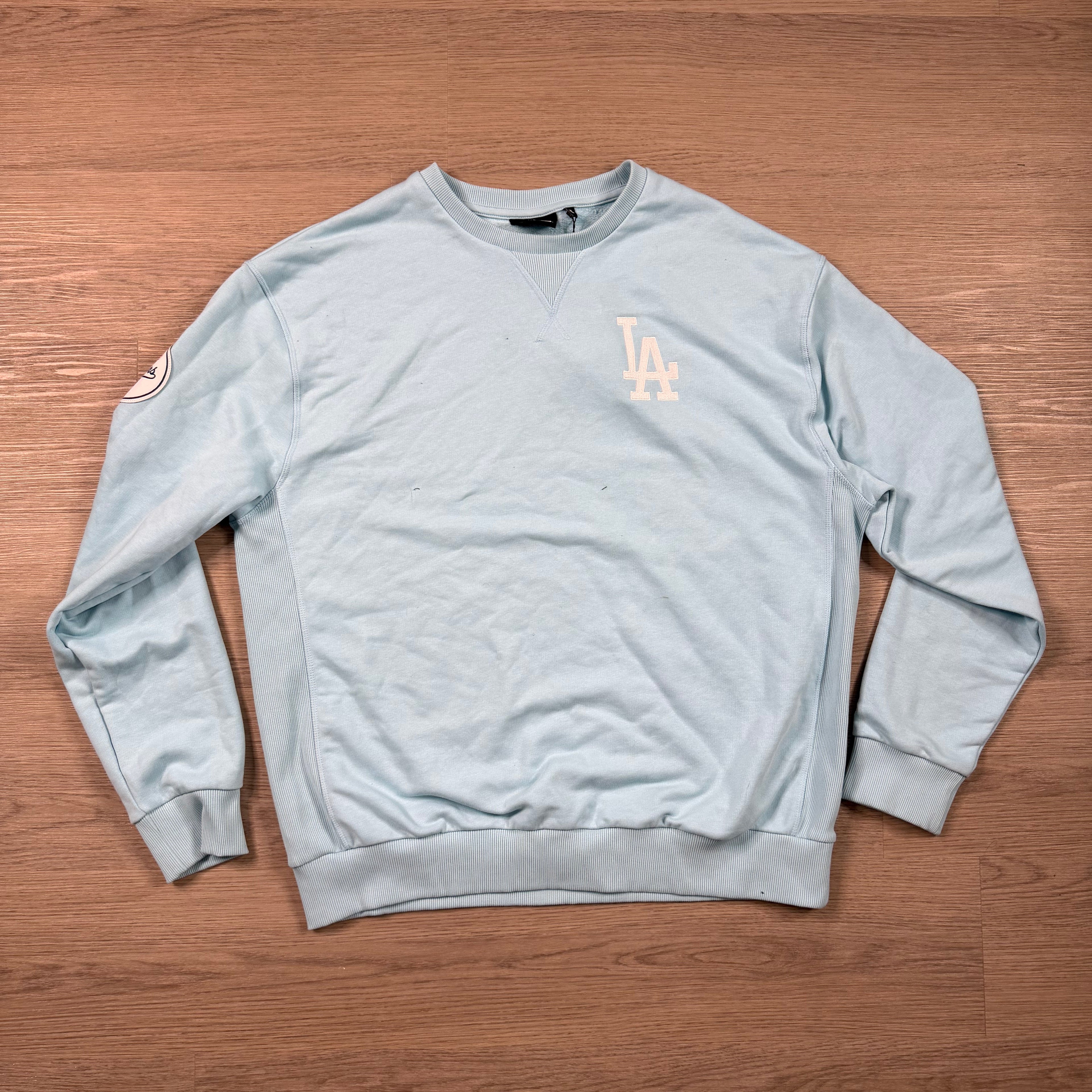 LA Dodgers Light Blue Sweater