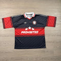 Red Basler Collared Football Shirt