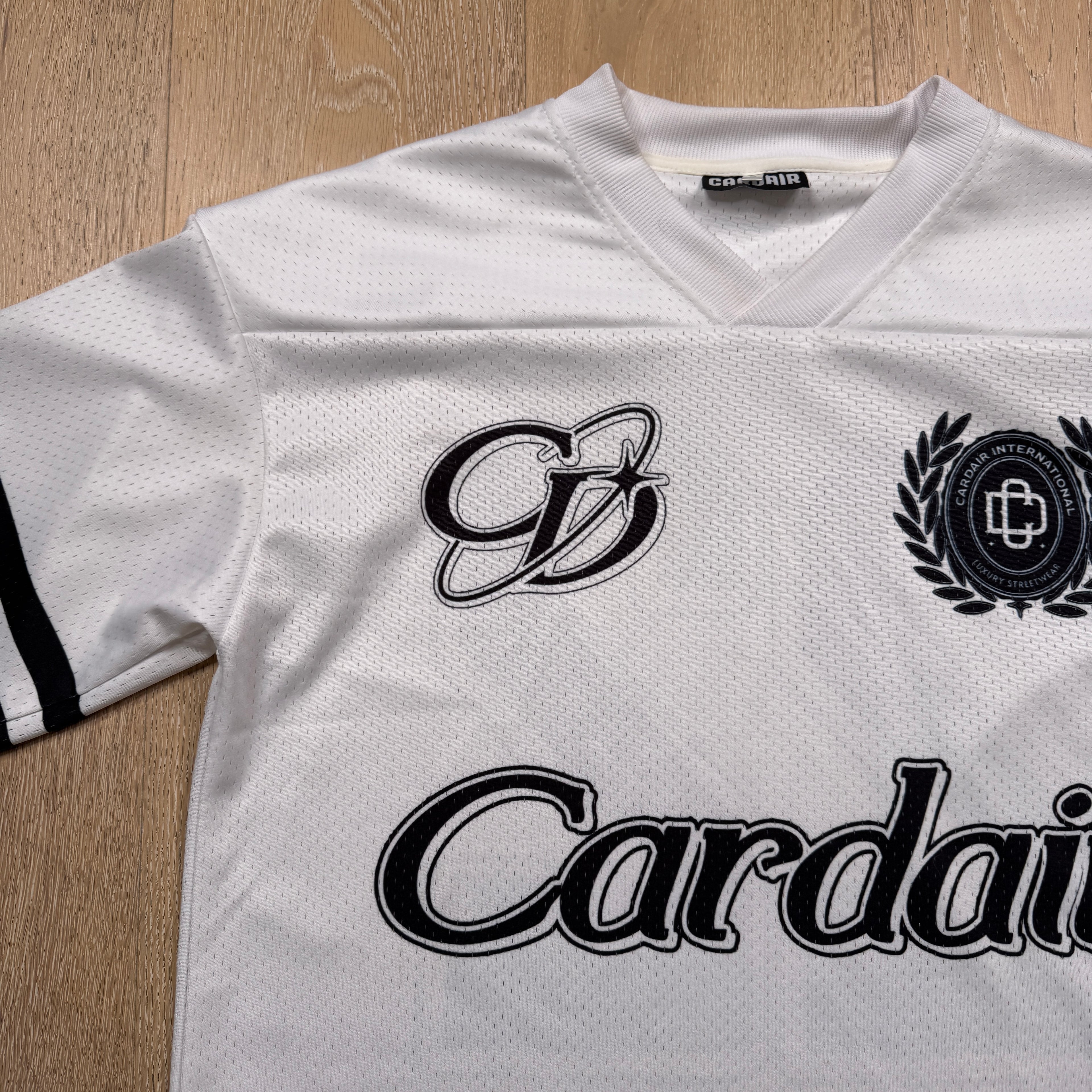 Cardair White & Black Jersey