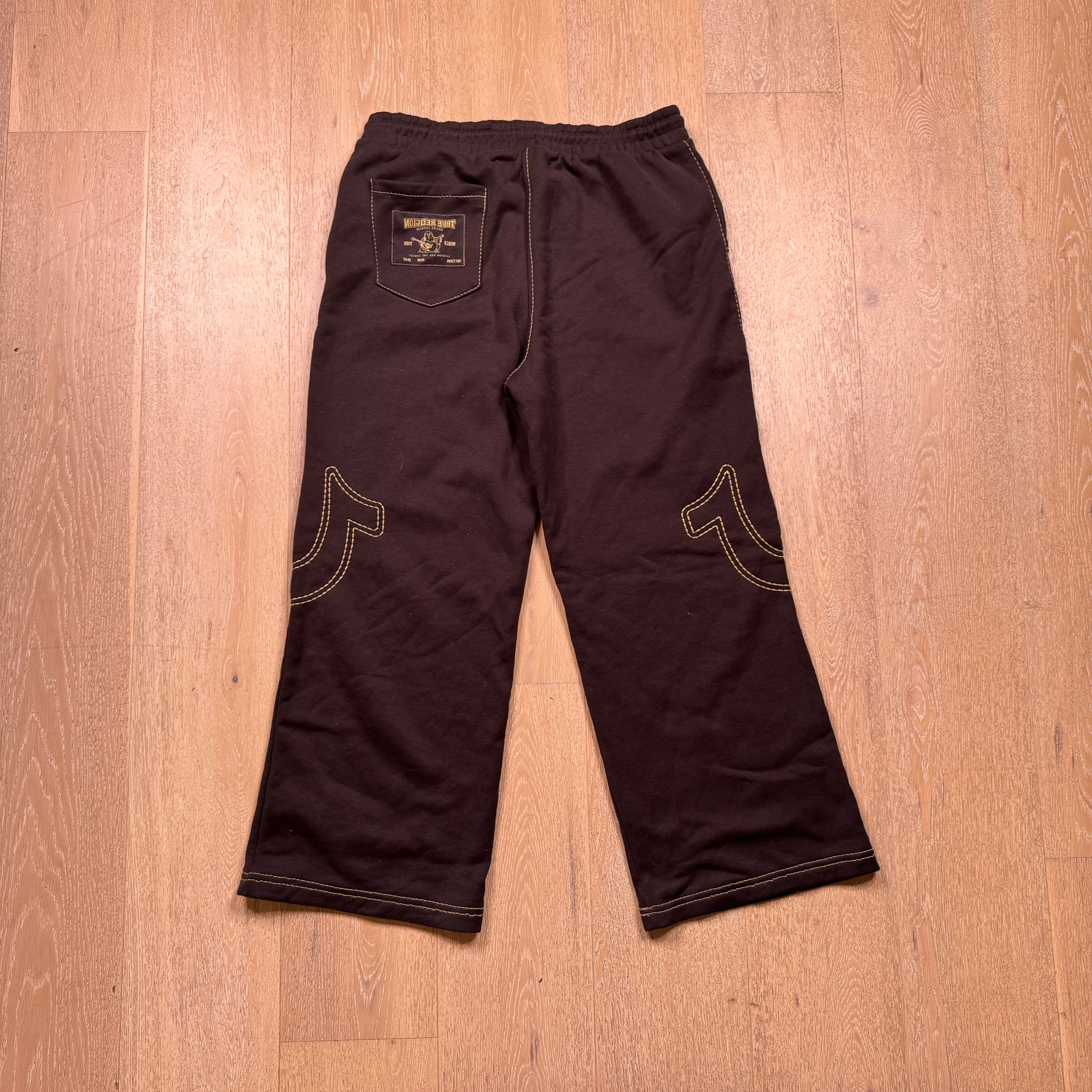 Brown True Religion Sweats