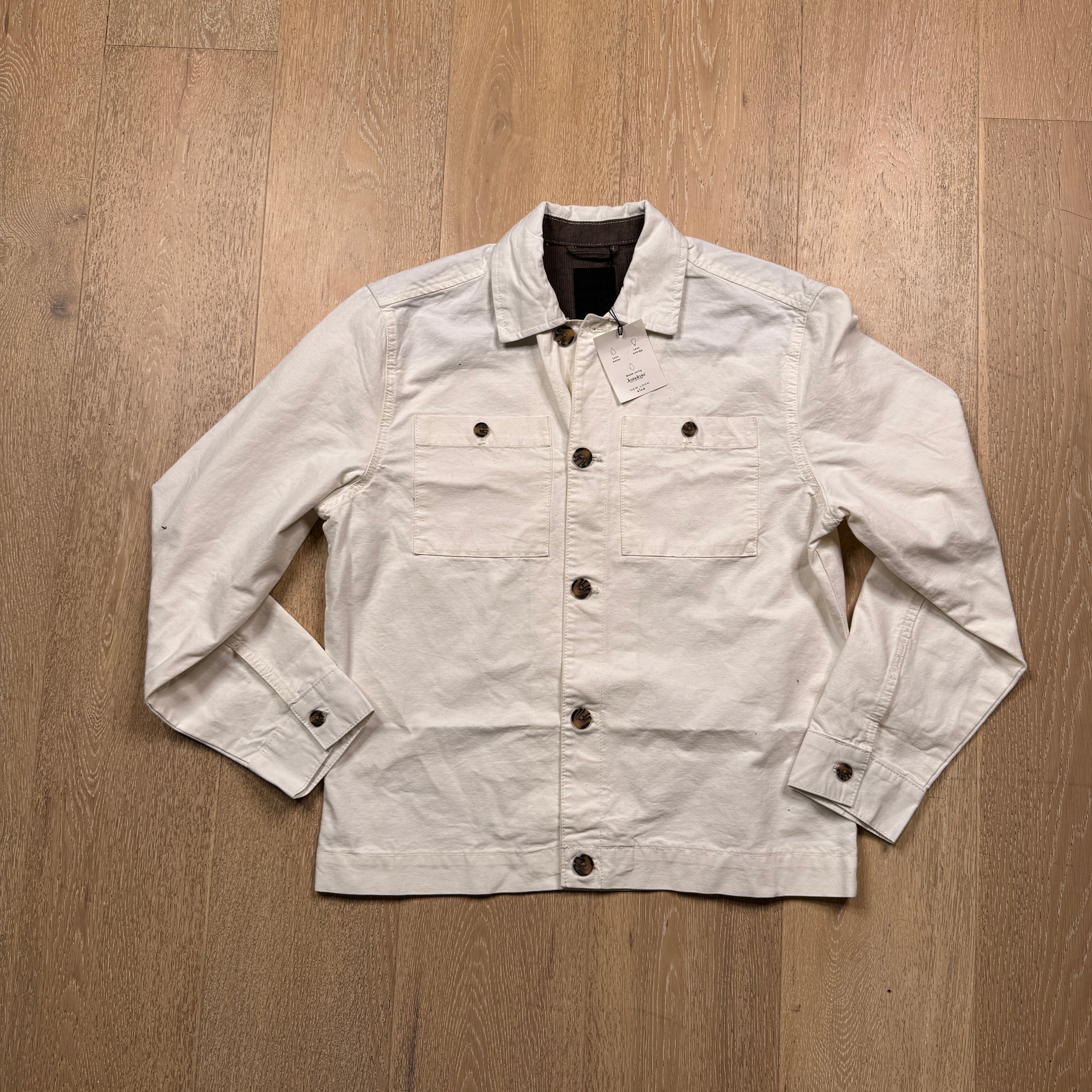 New Look White Denim Jacket