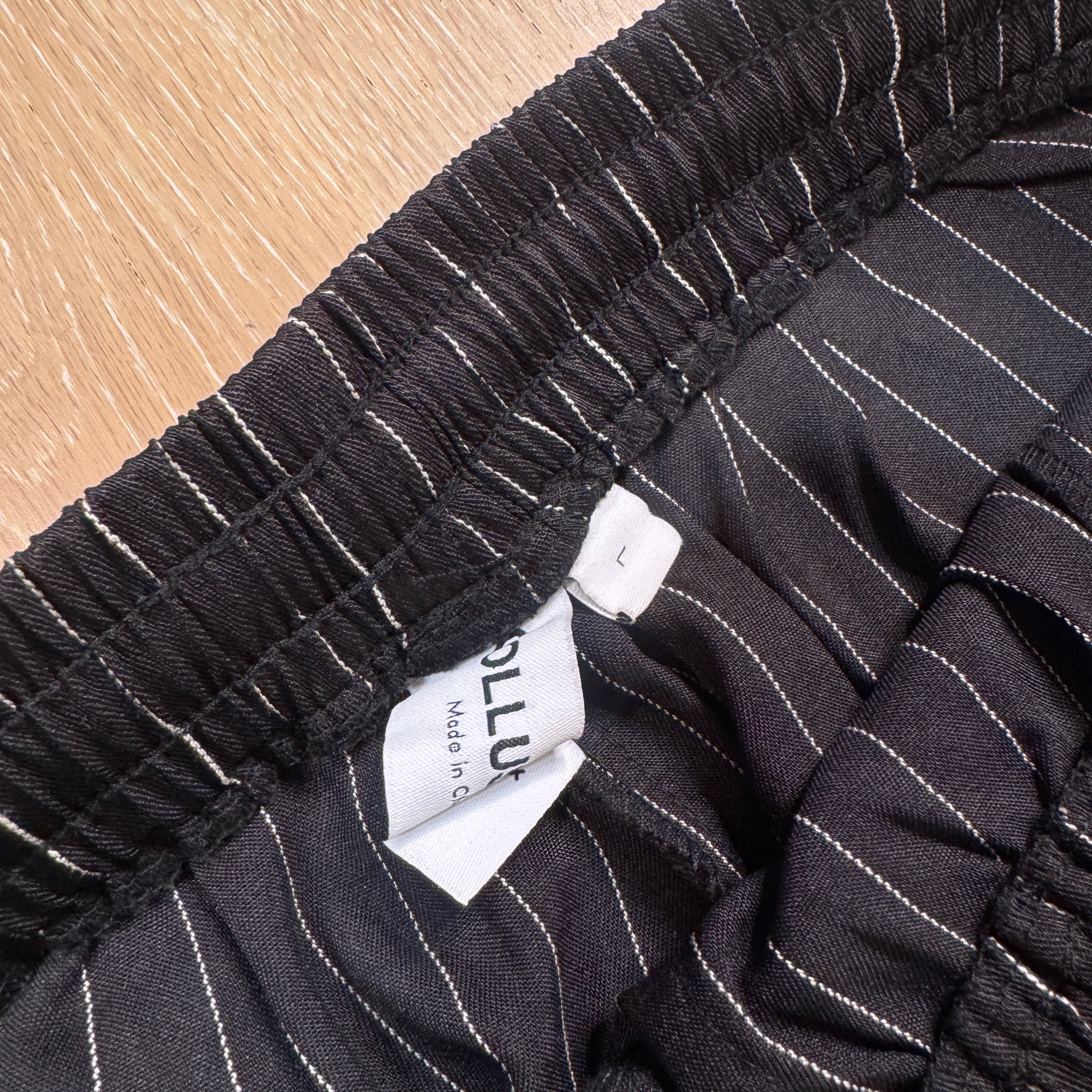 Pinstriped Tailor Pants