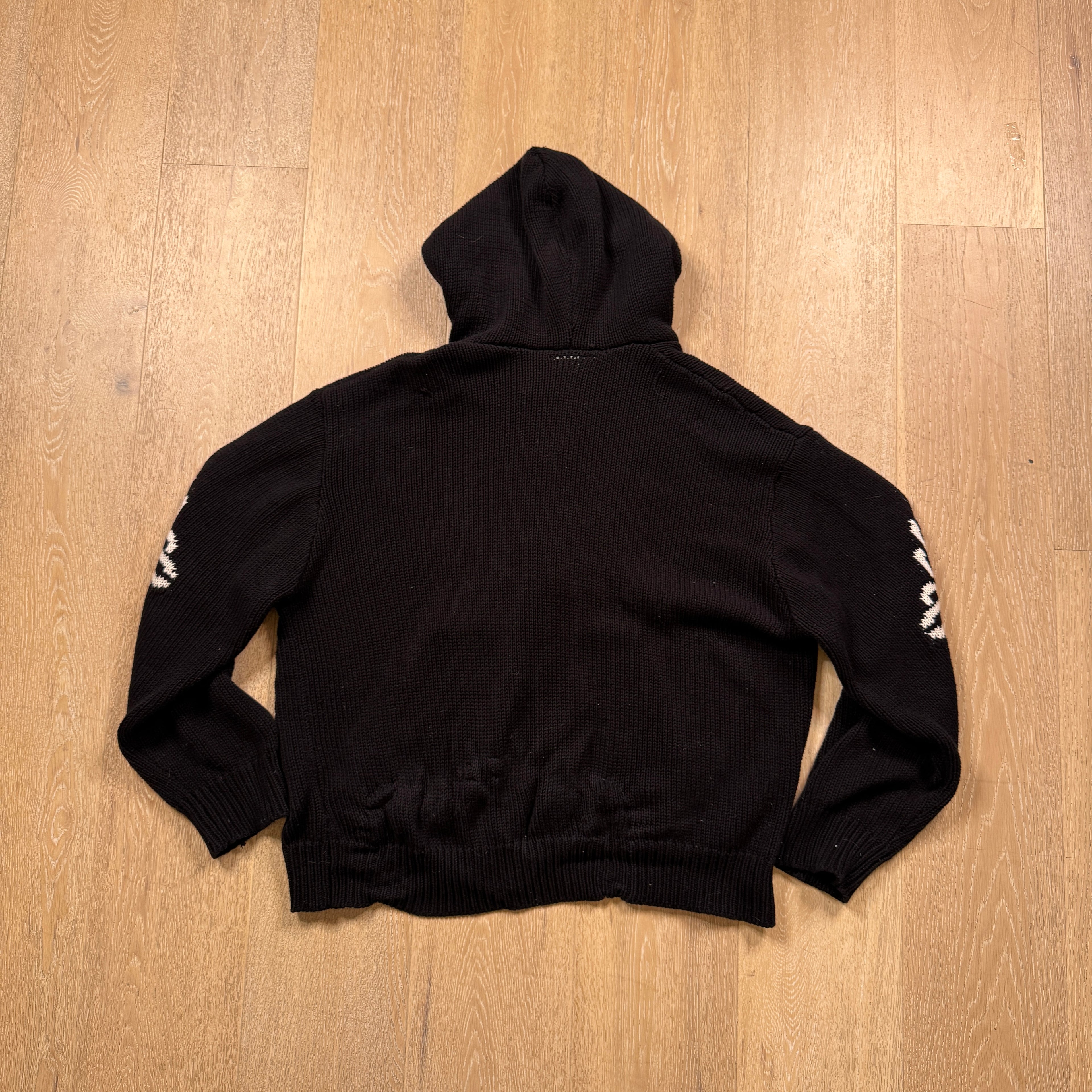 Couture Club Black Knit Zip Up