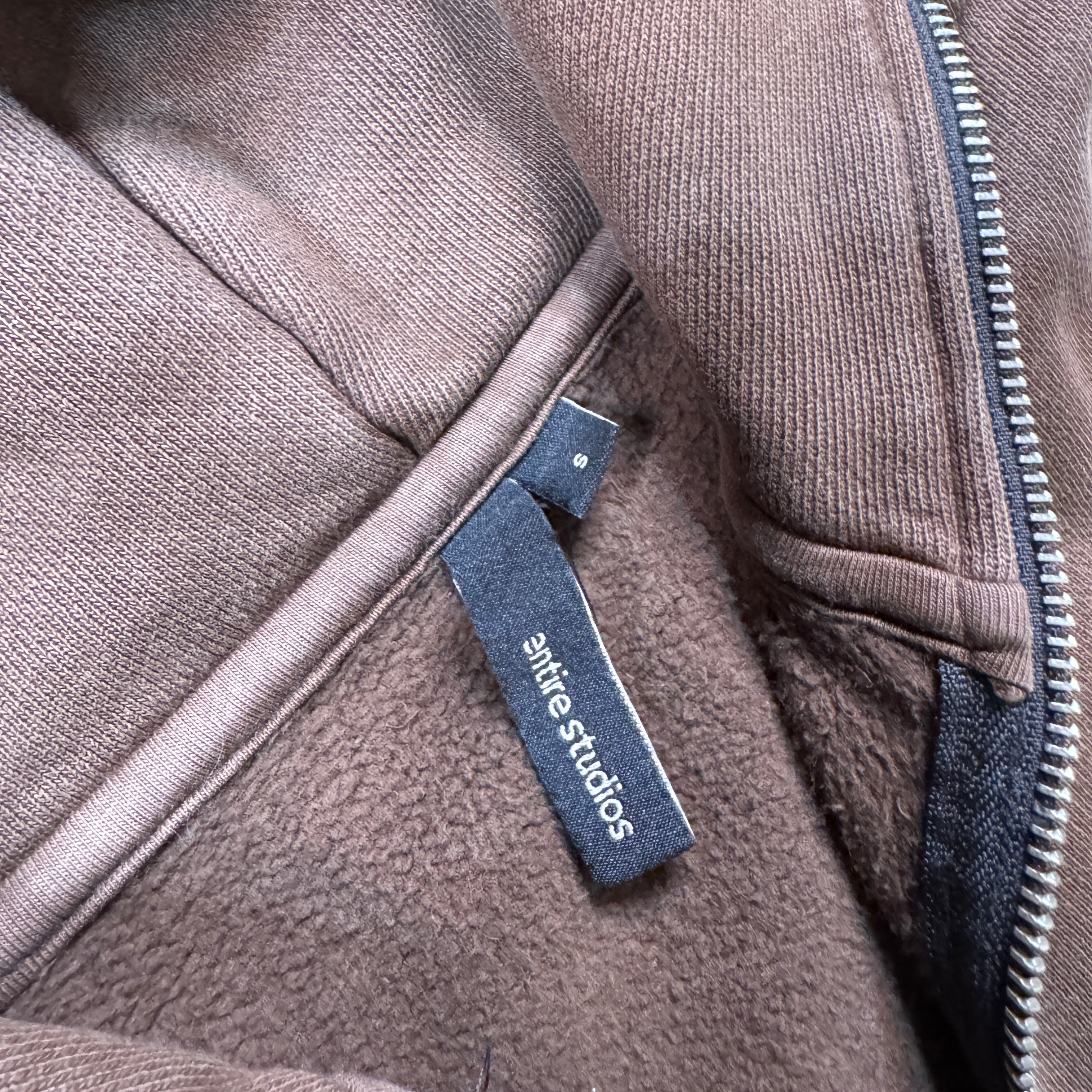 Entire Studios Brown Zip Up