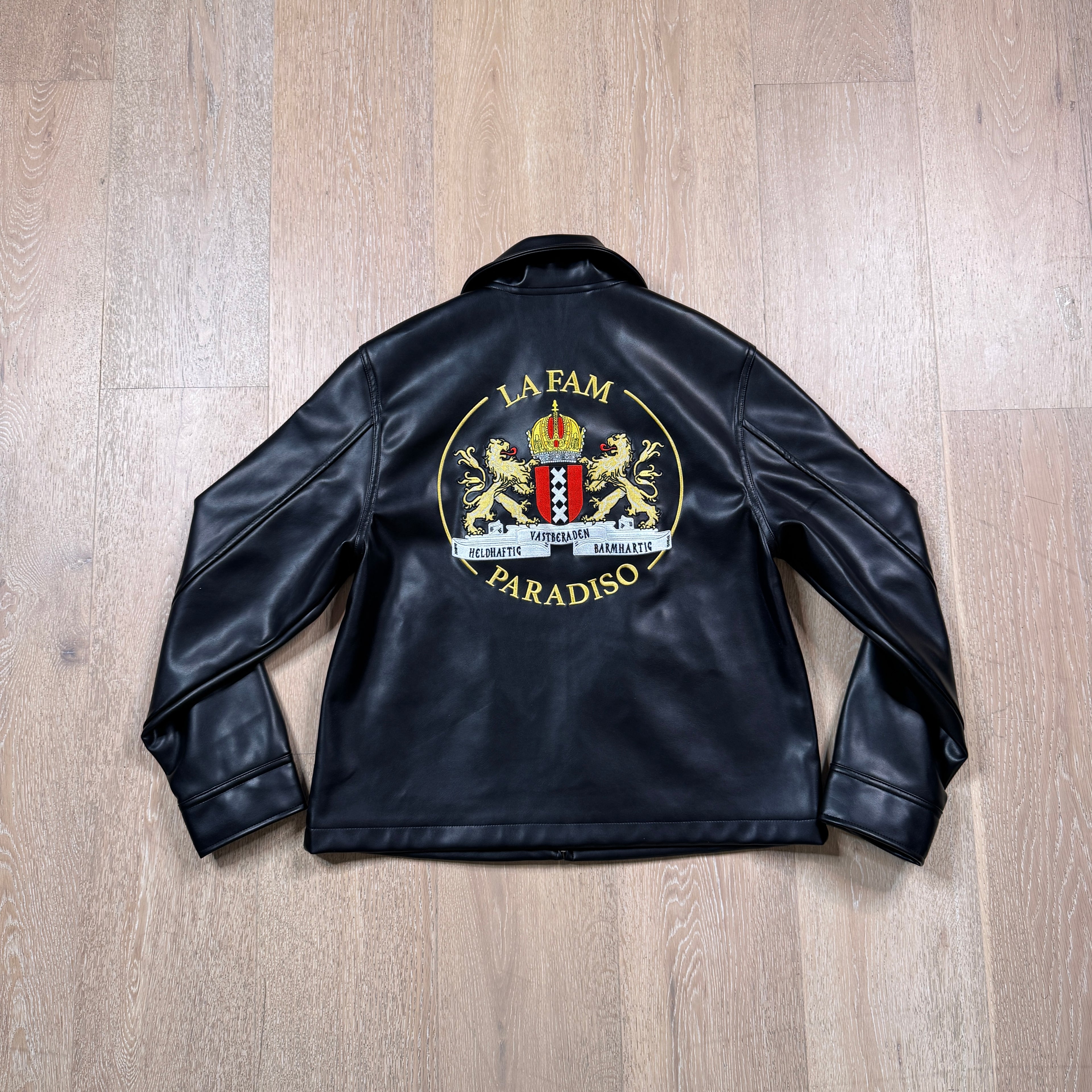 LaFamAmsterdam X Paradiso Leather Jacket