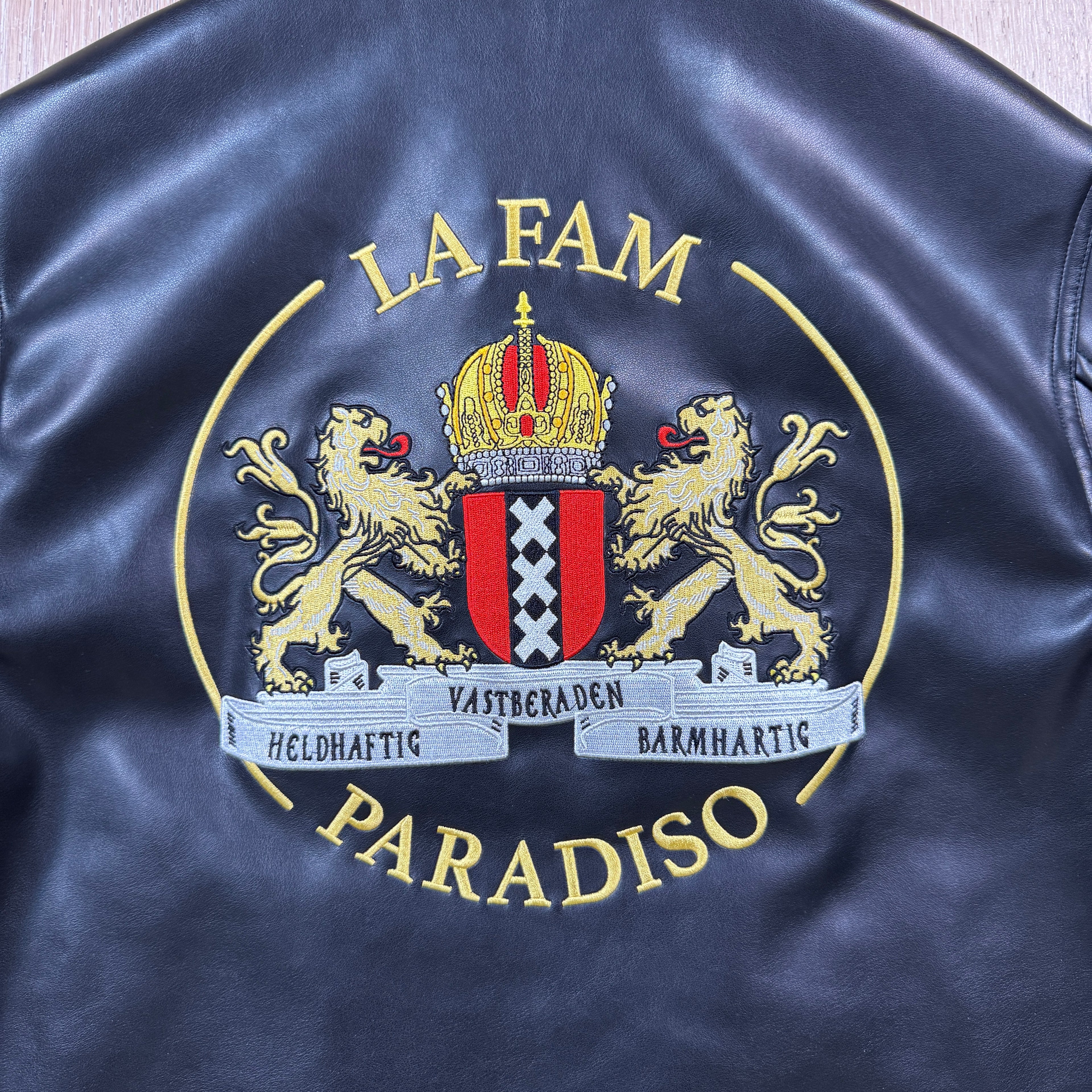 LaFamAmsterdam X Paradiso Leather Jacket