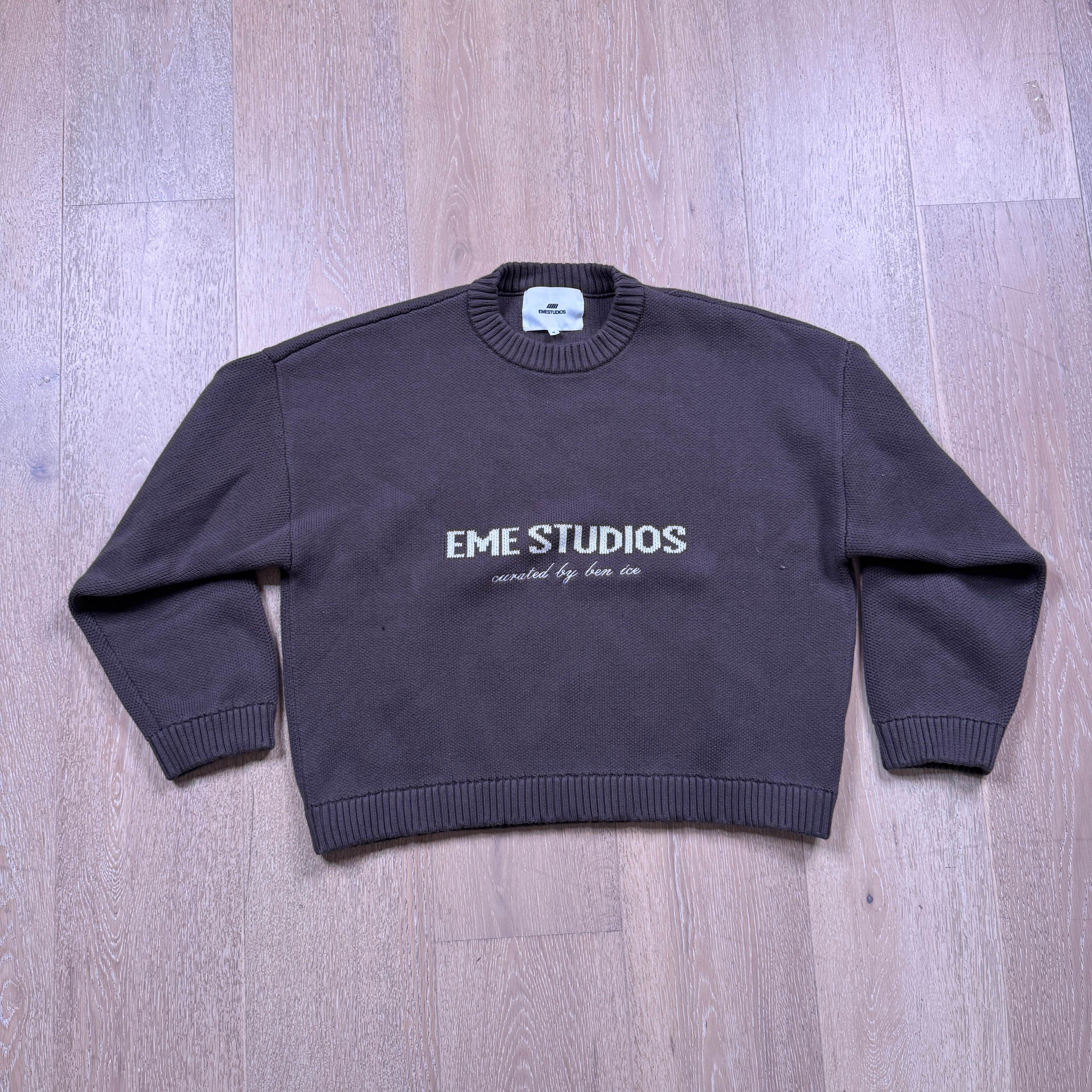 Eme Studios Brown Knitted Sweater