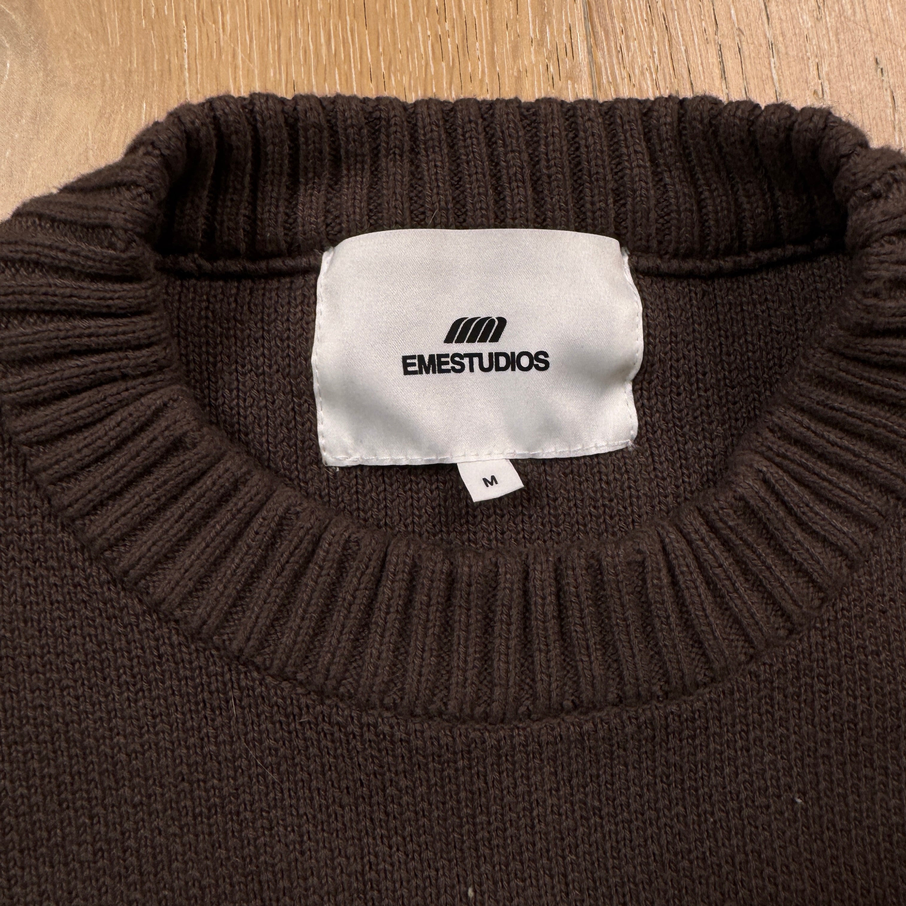 Eme Studios Brown Knitted Sweater
