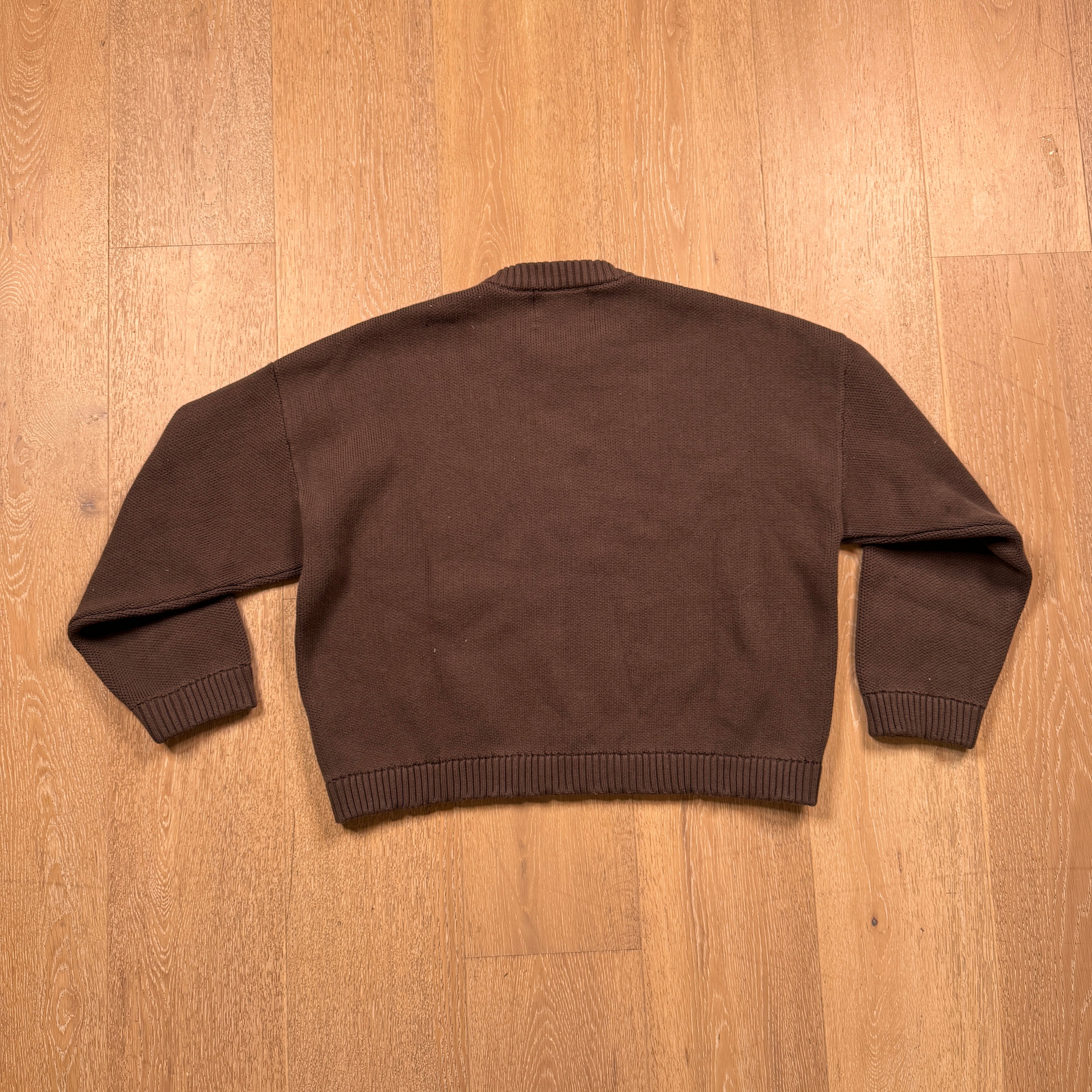 Eme Studios Brown Knitted Sweater