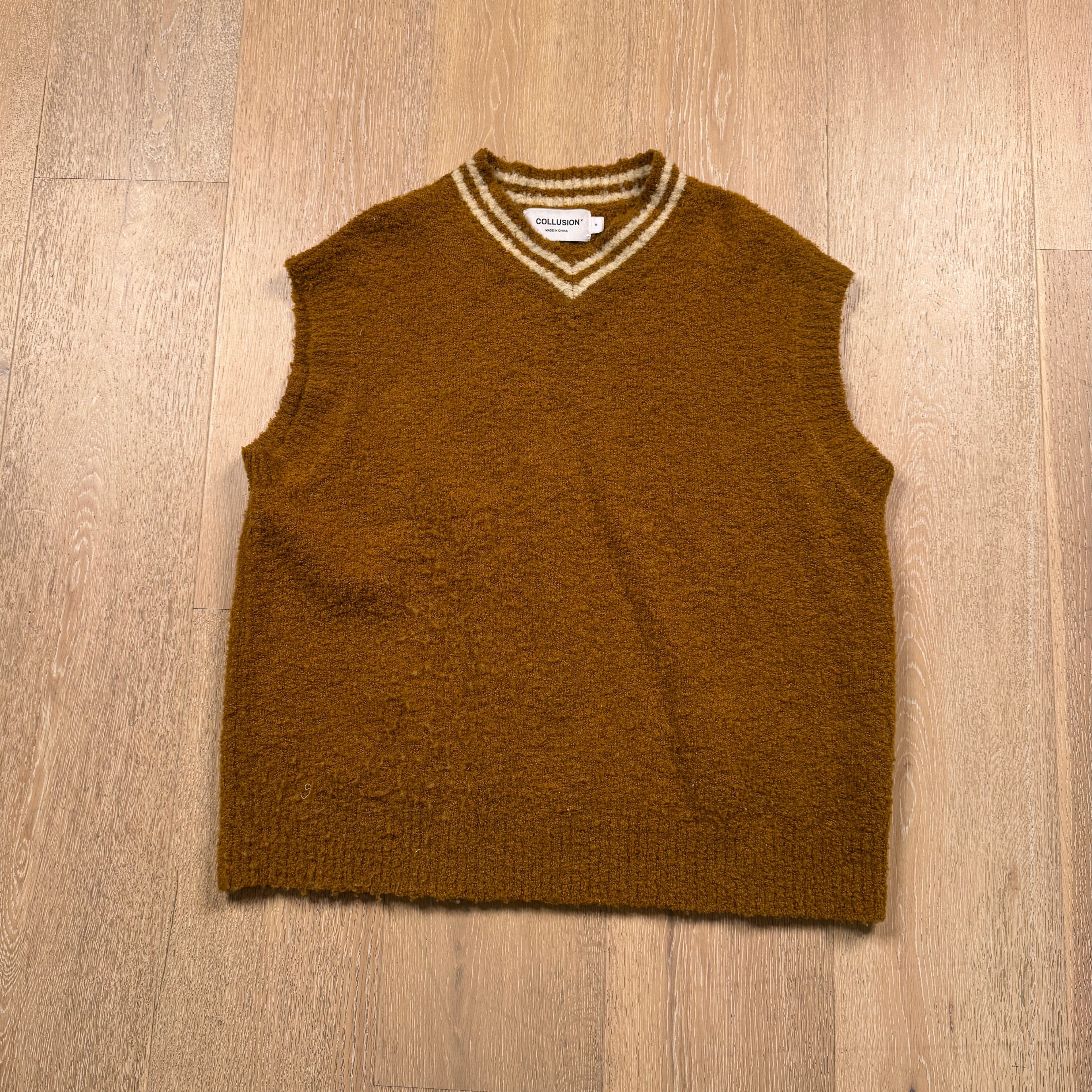 Tan Sweater Vest