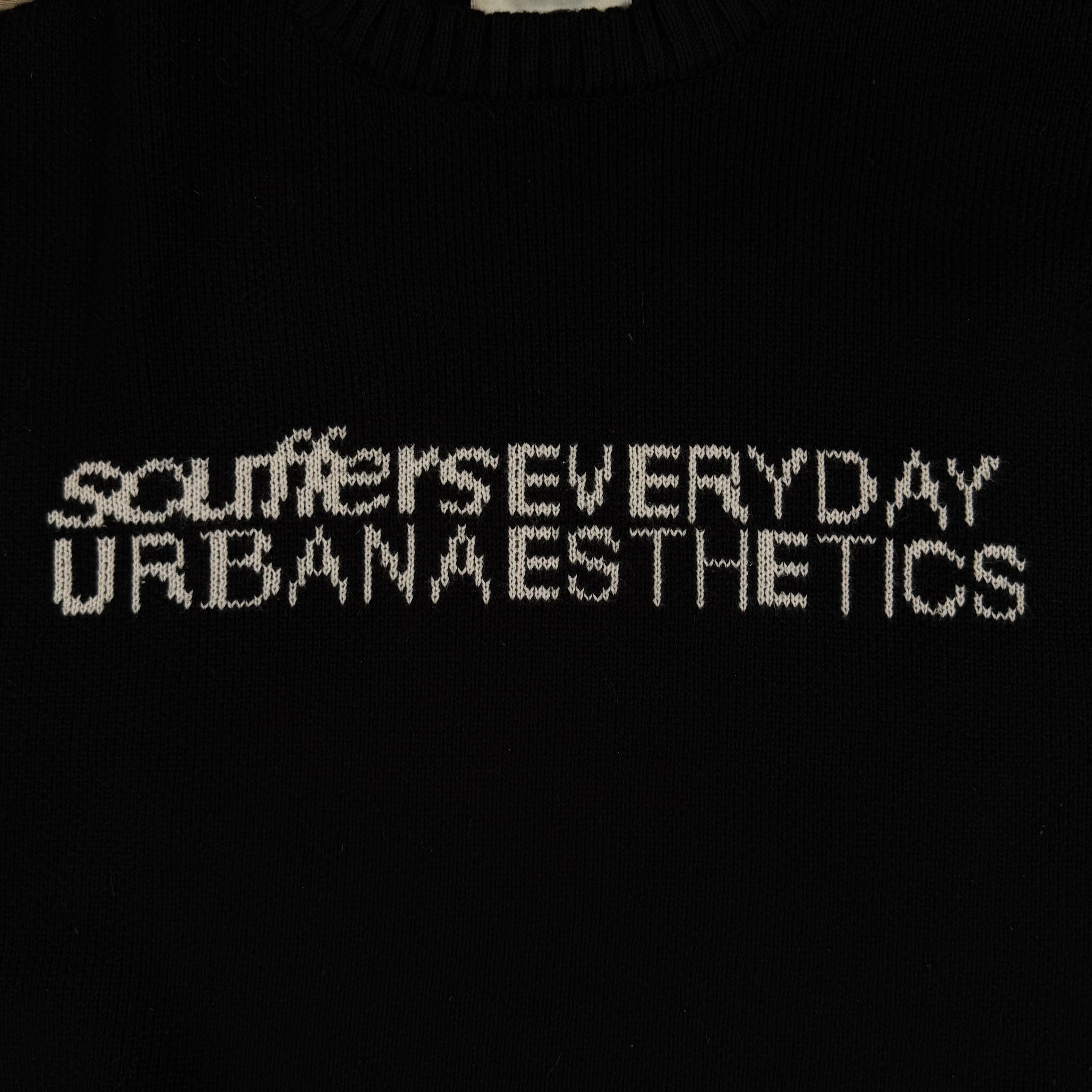Black Knitted Sweater