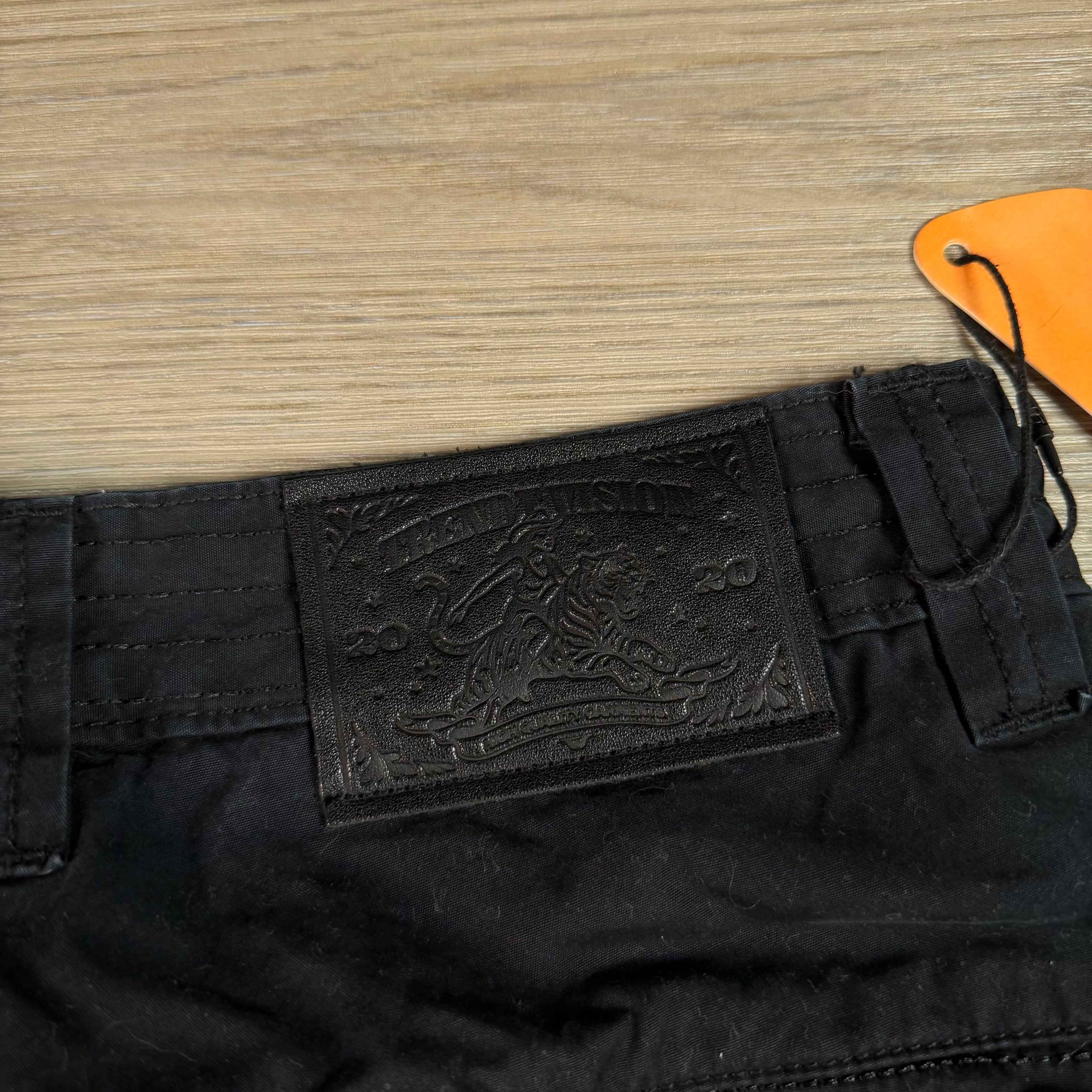Ash Black Cargo Pants