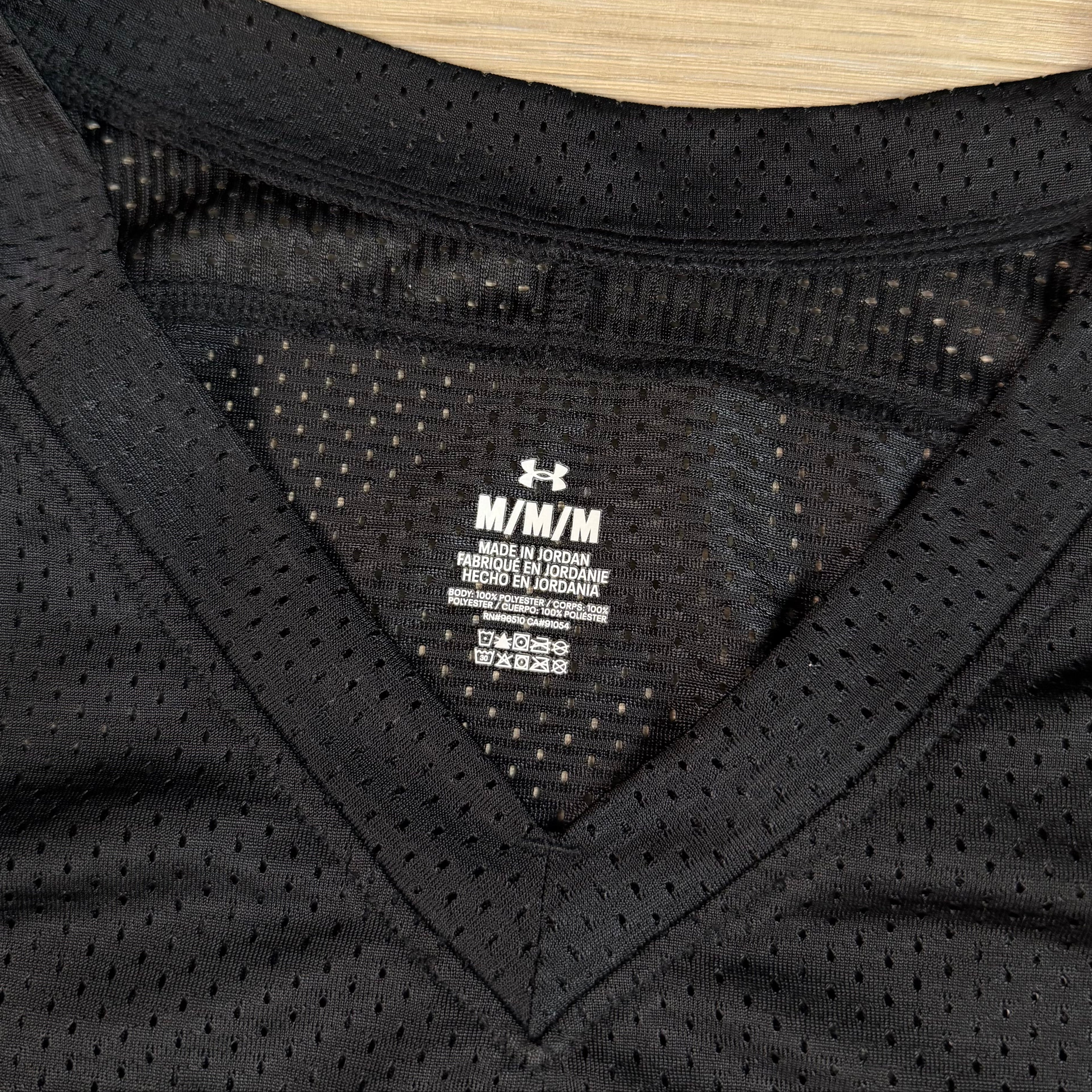 Black Mesh Jersey