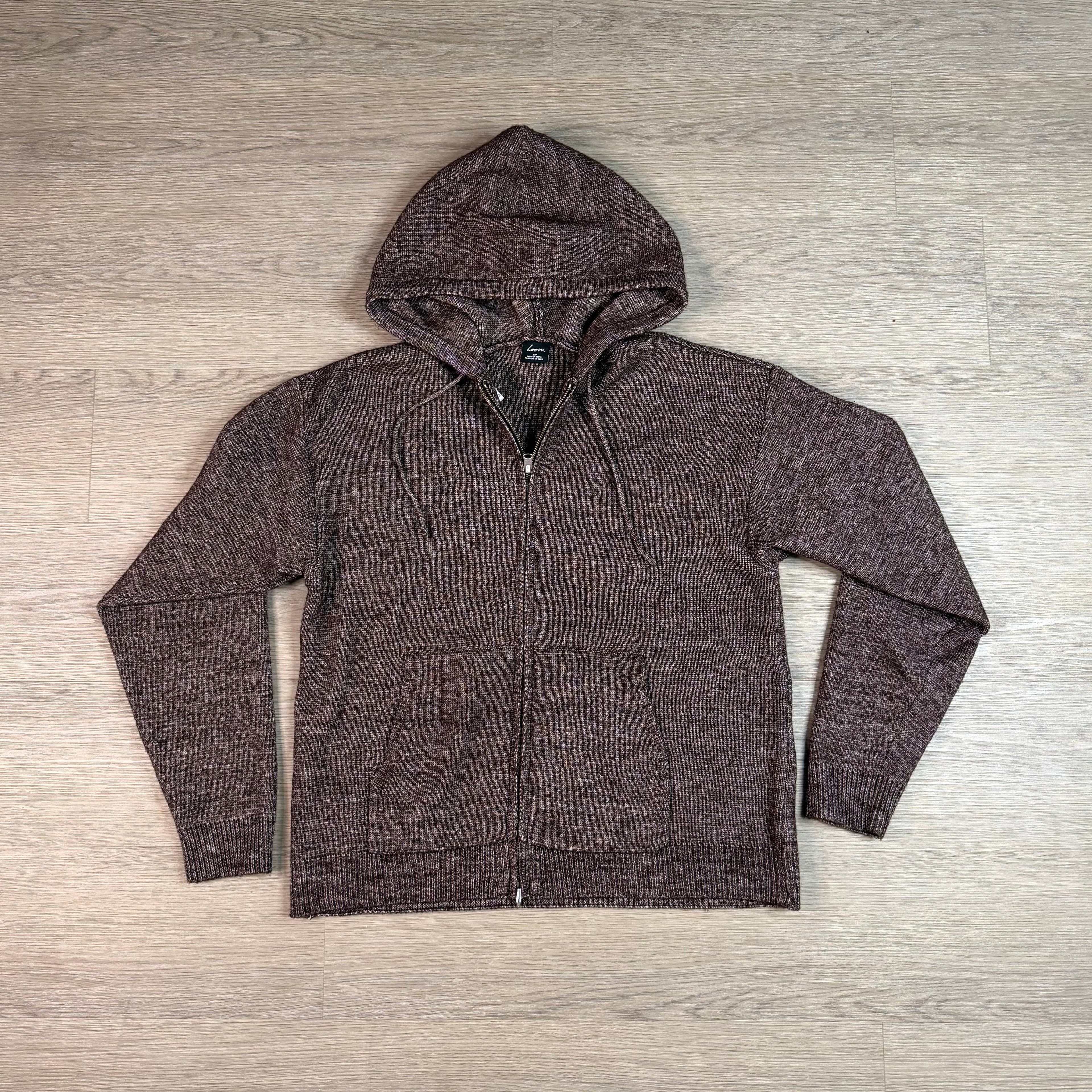 Burgundy Zip Up
