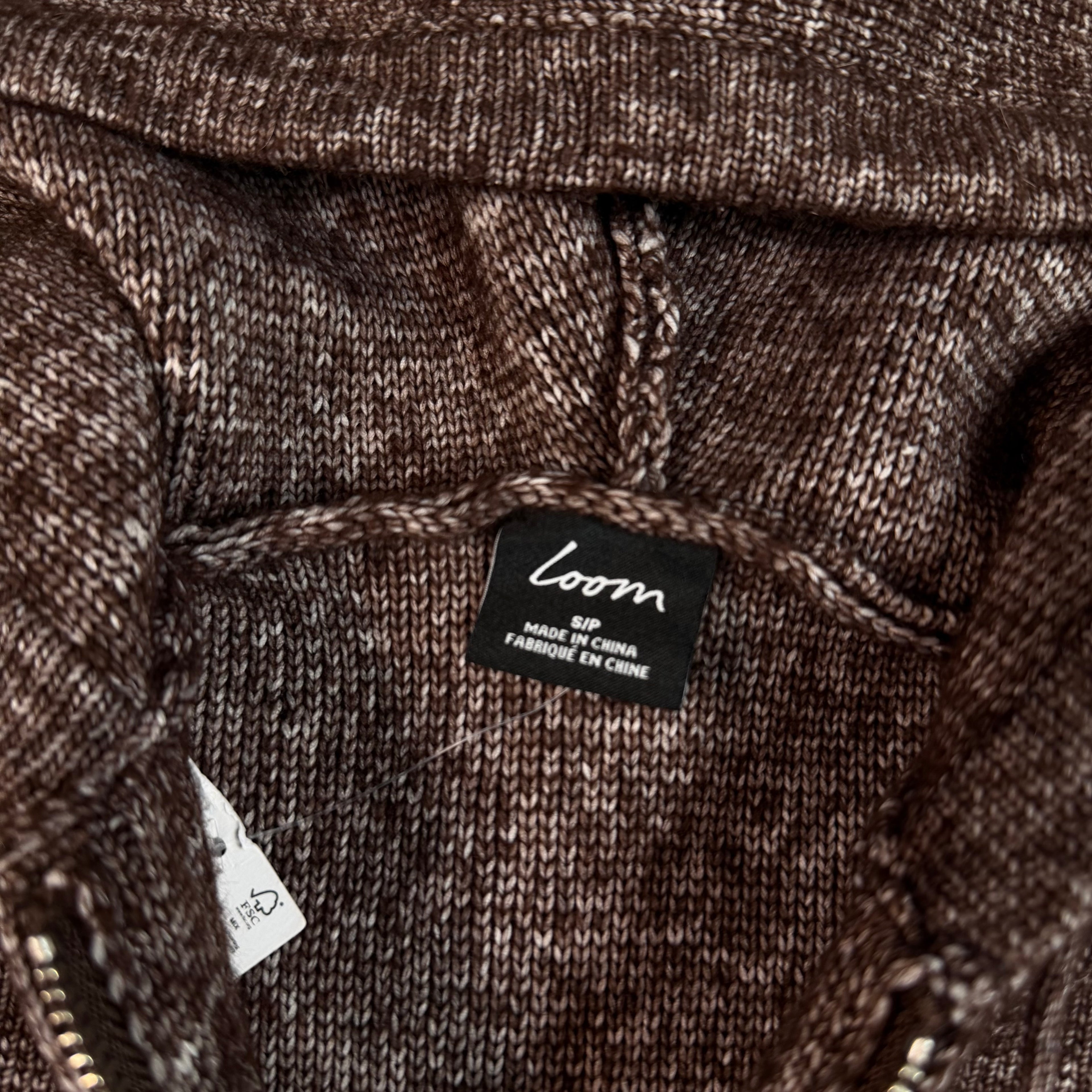 Burgundy Zip Up