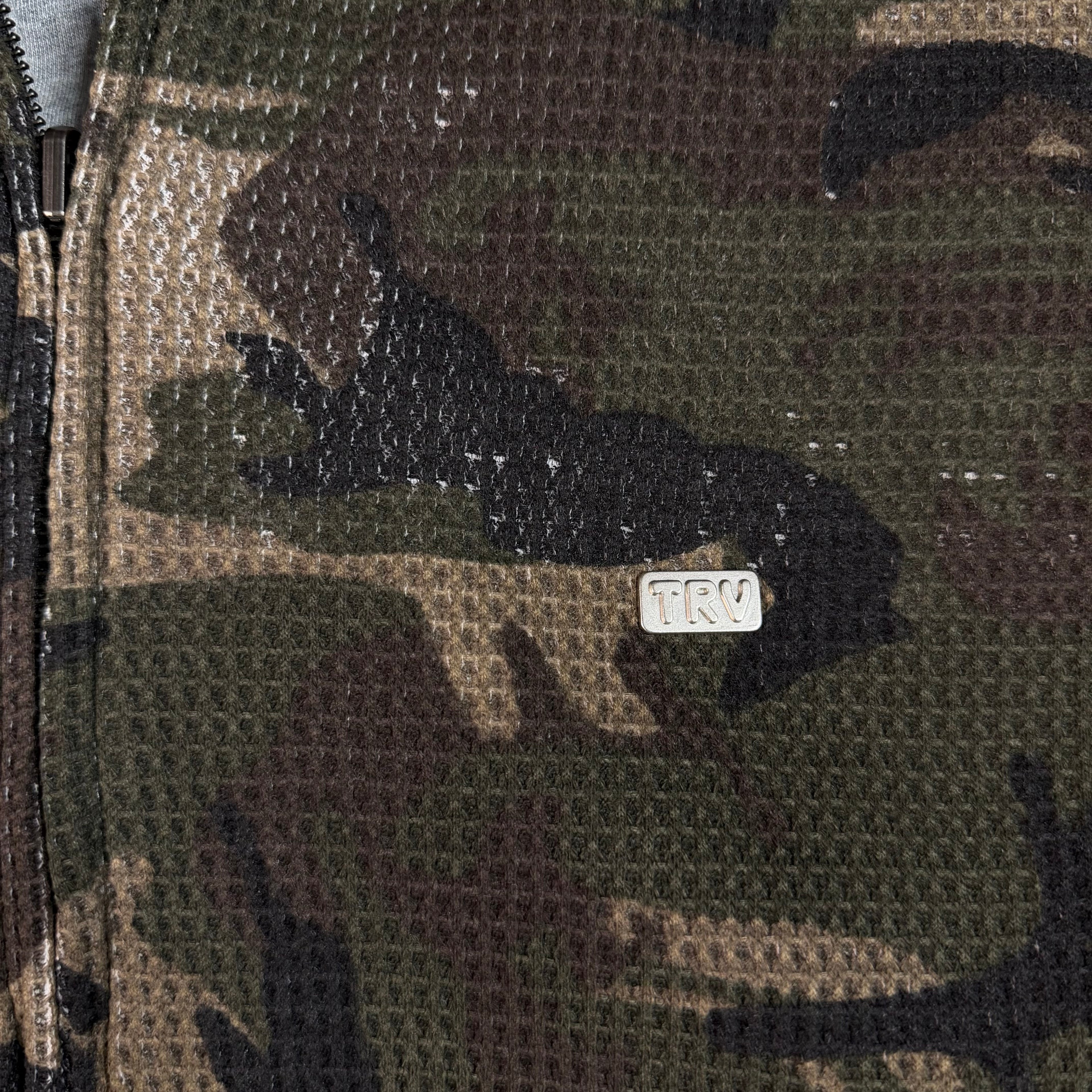 Reversible Camo Zip Up
