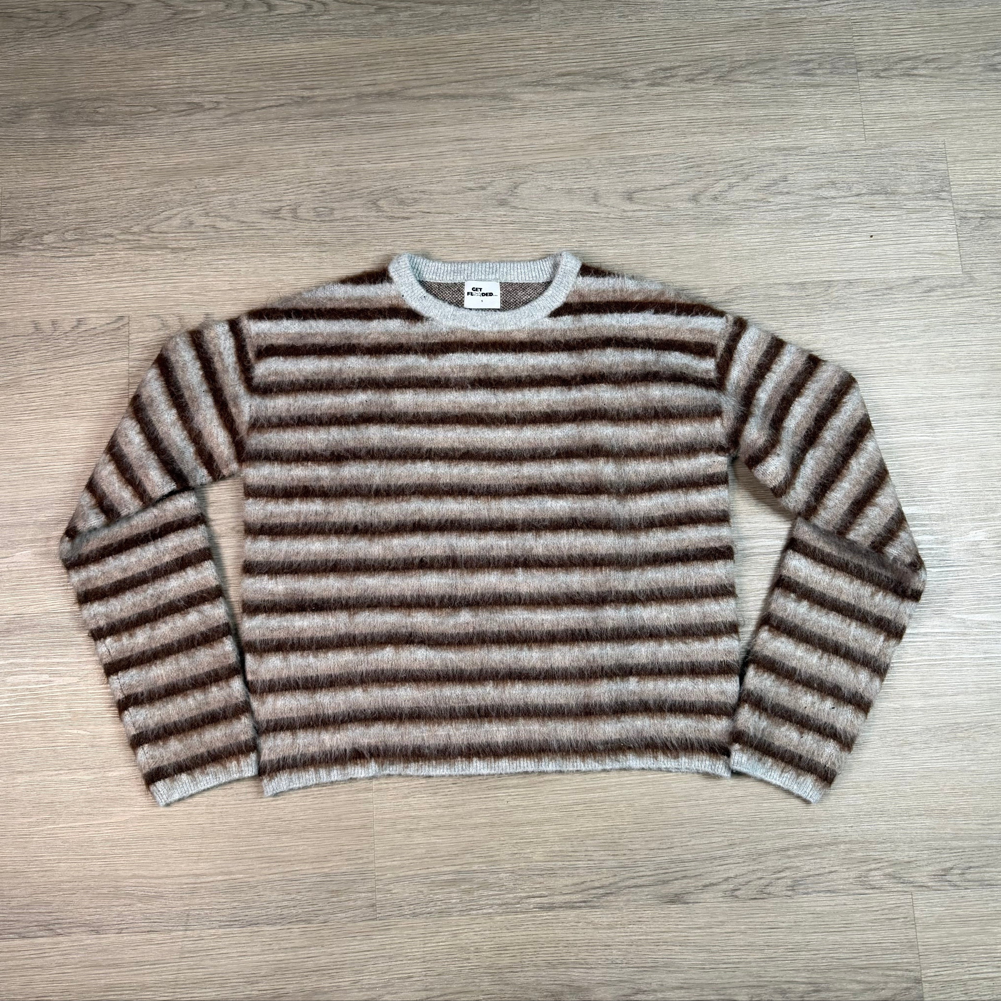 Striped Mohair Sweater