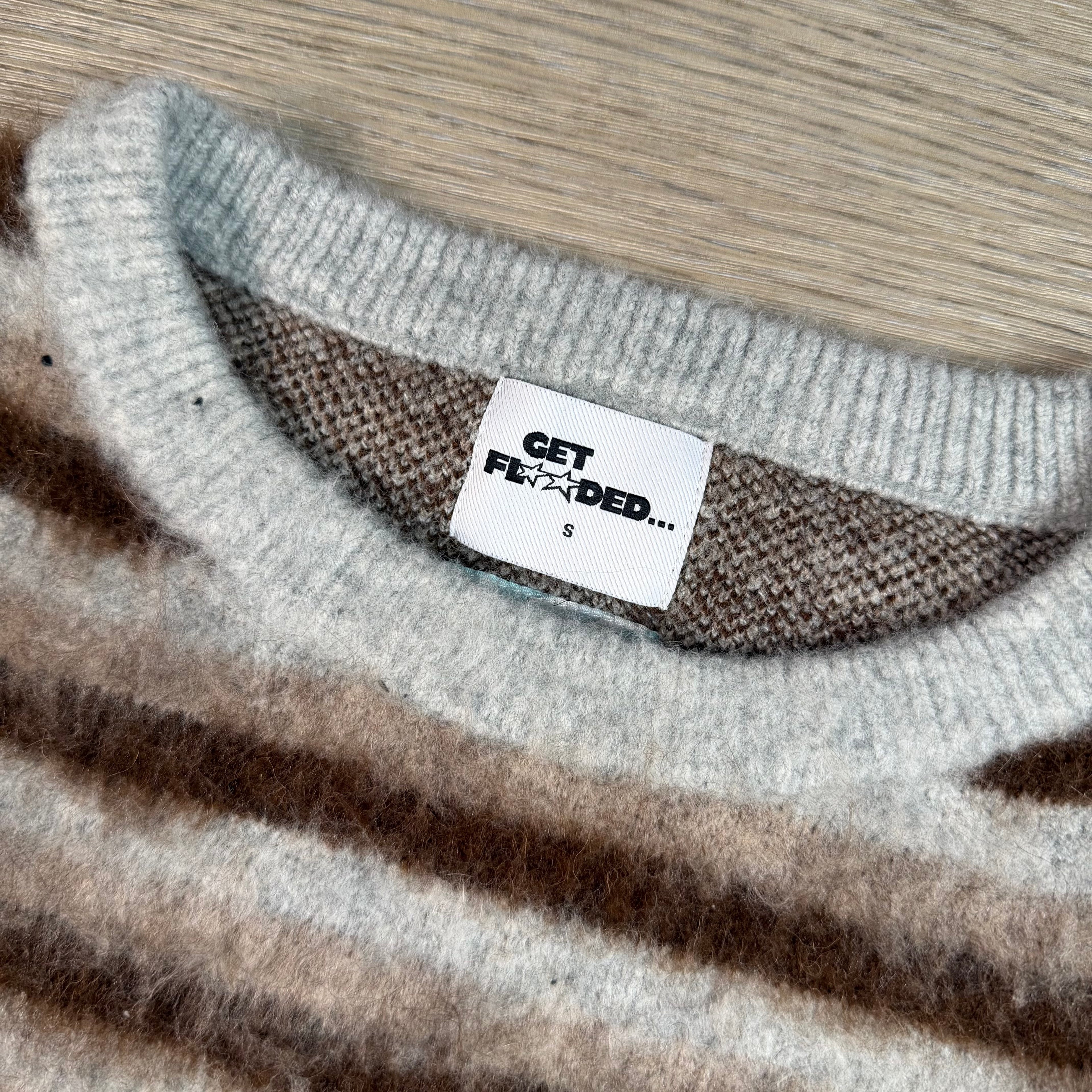 Striped Mohair Sweater