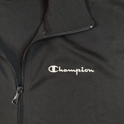 Black Champion Zip Up Jacket