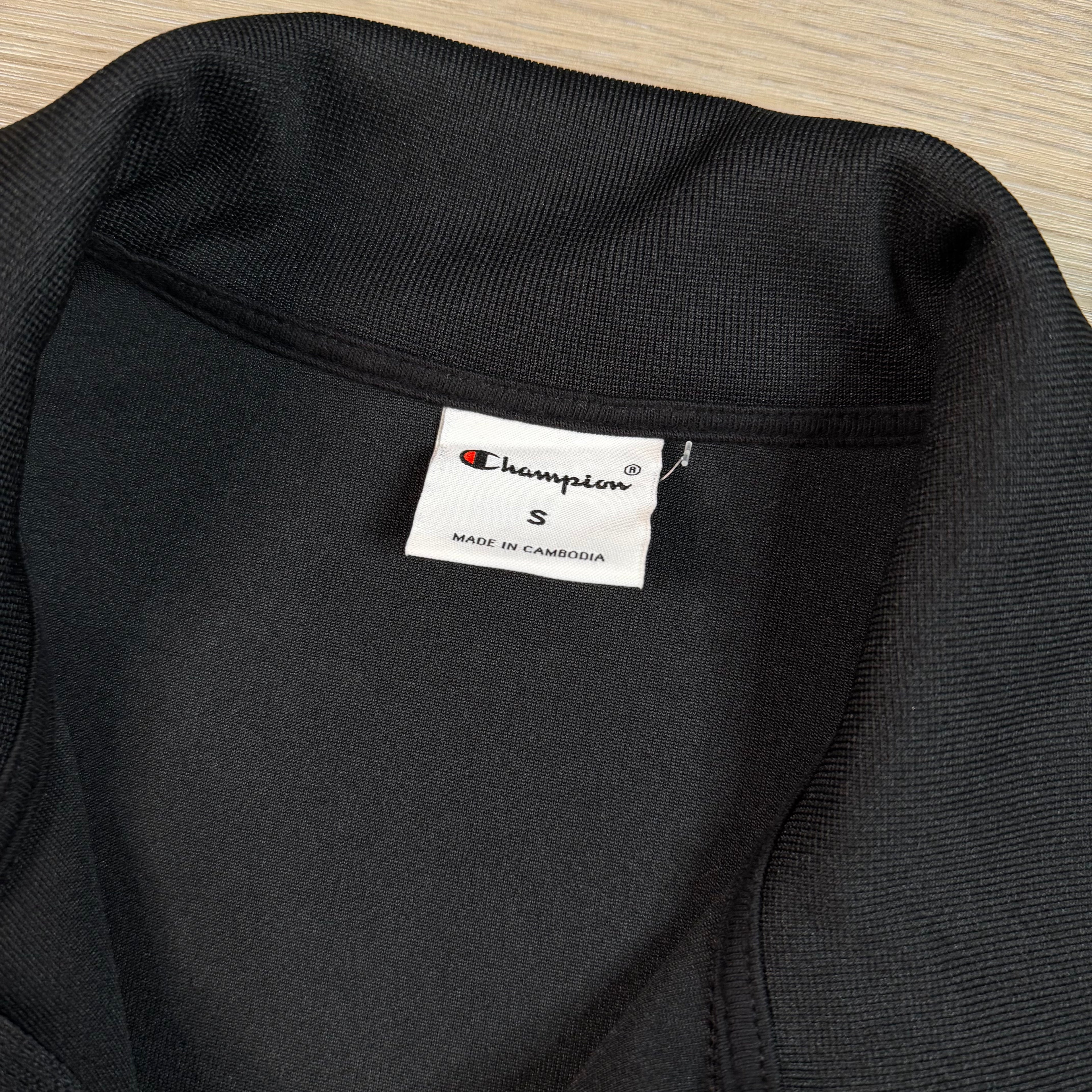 Black Champion Zip Up Jacket