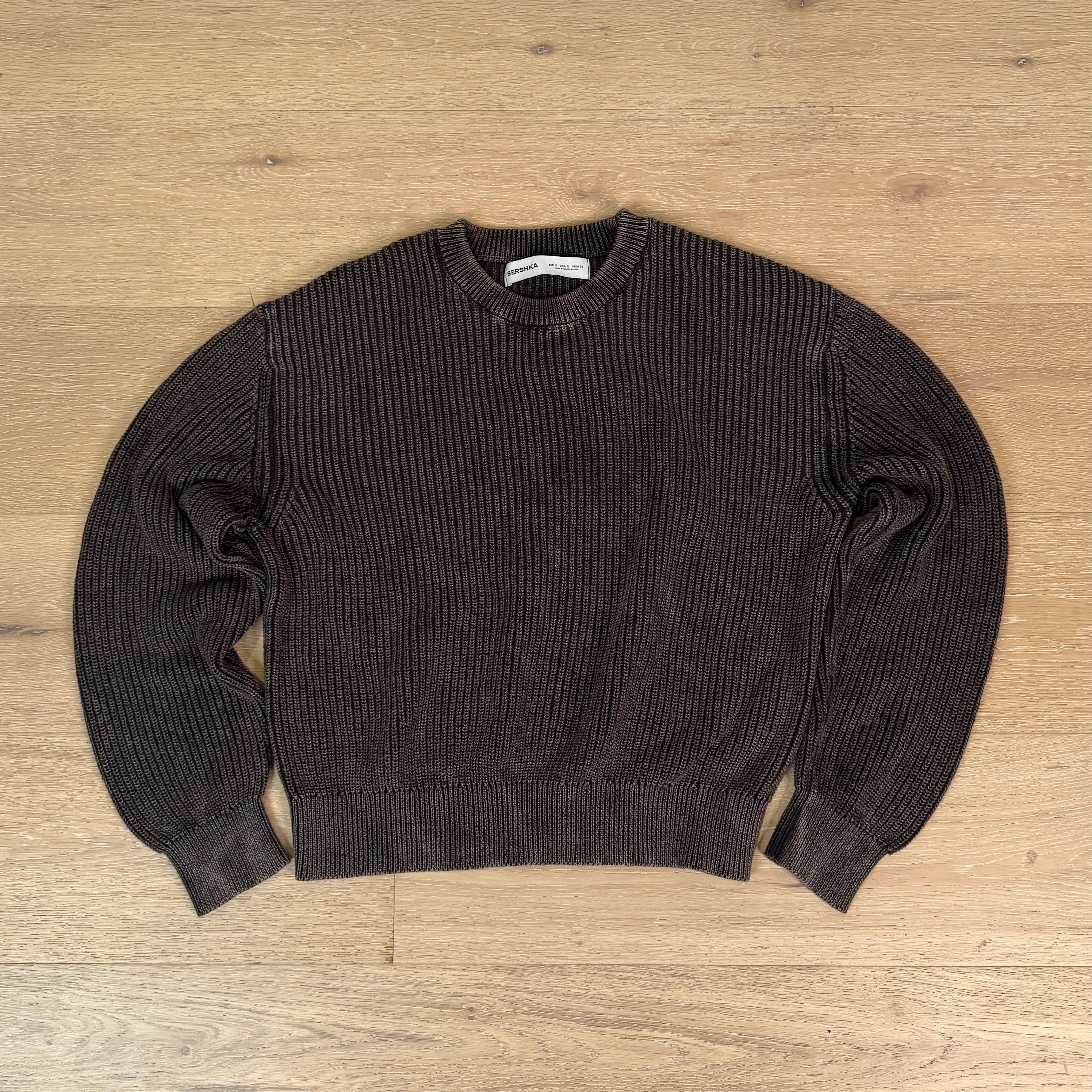 Brown Knitted Sweater
