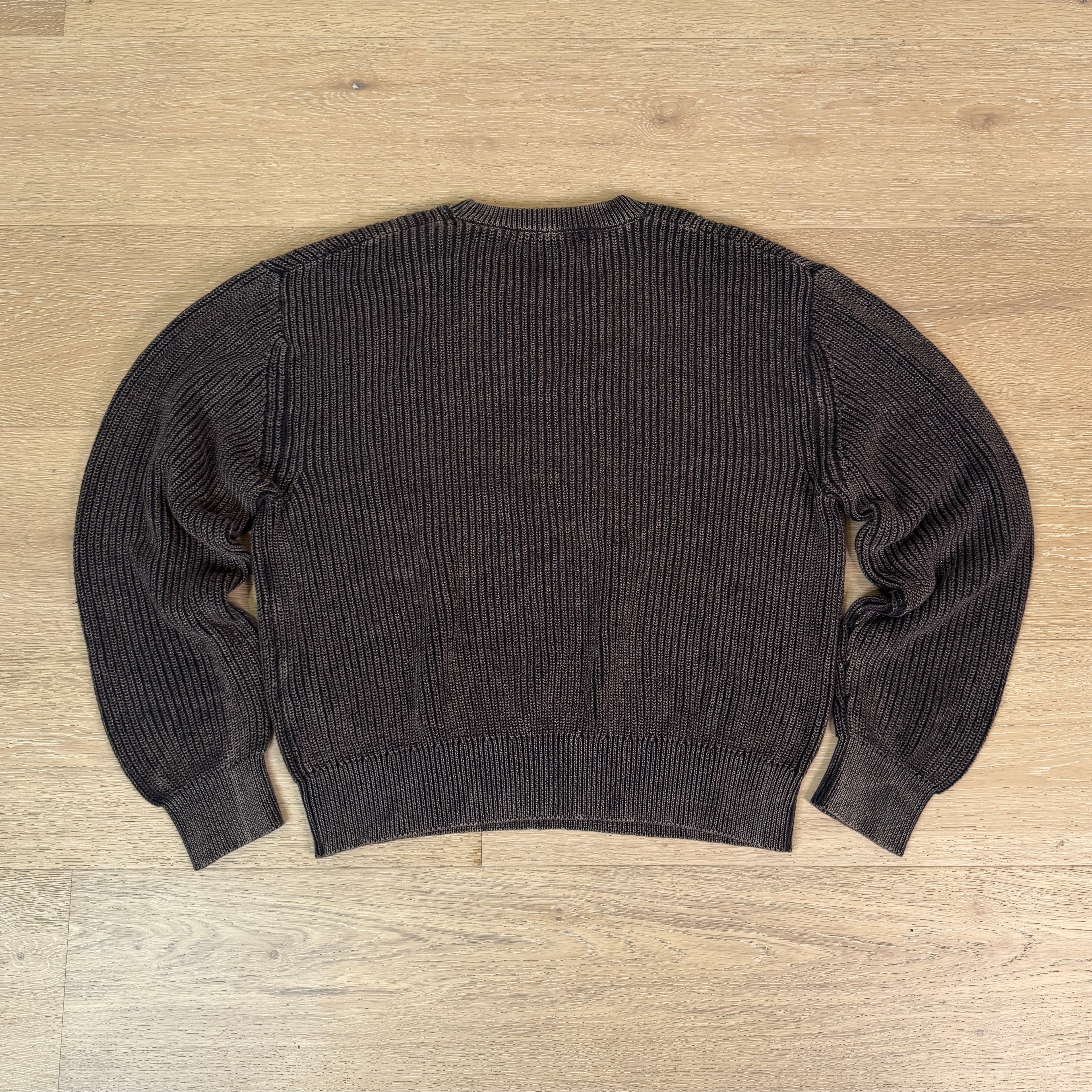 Brown Knitted Sweater