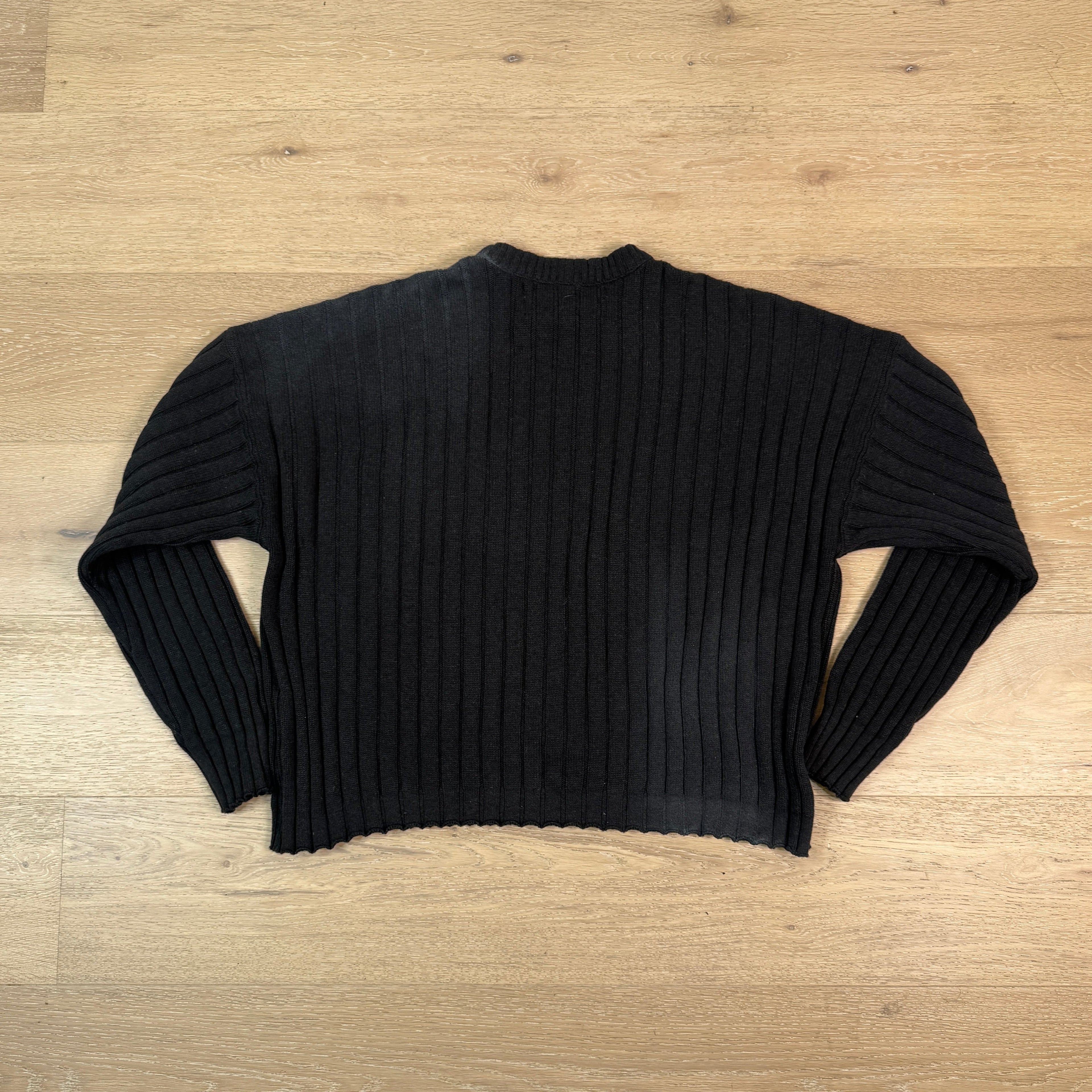 Black Knitted Sweater