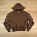 Brown Zip Up