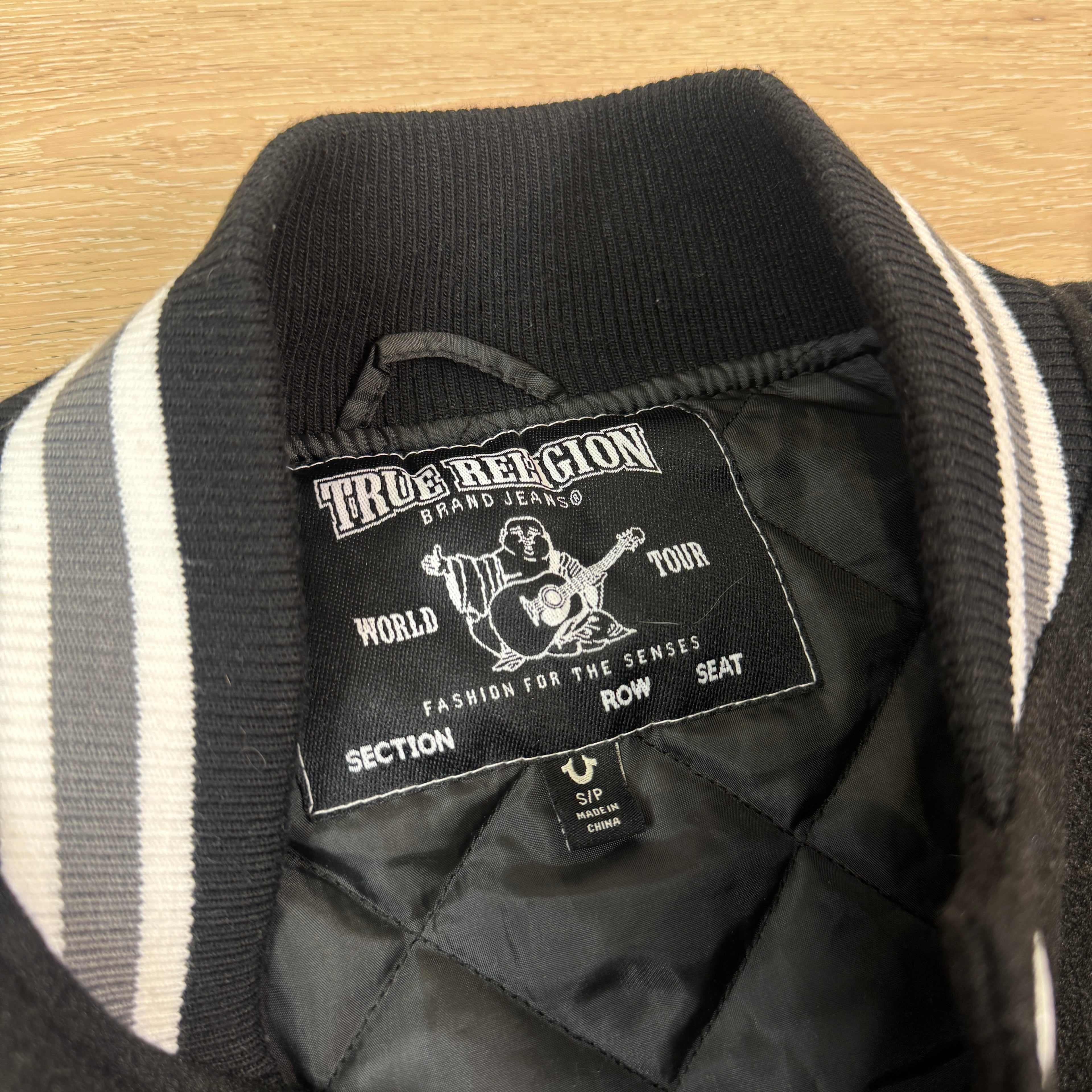 True Religion Varsity Jacket