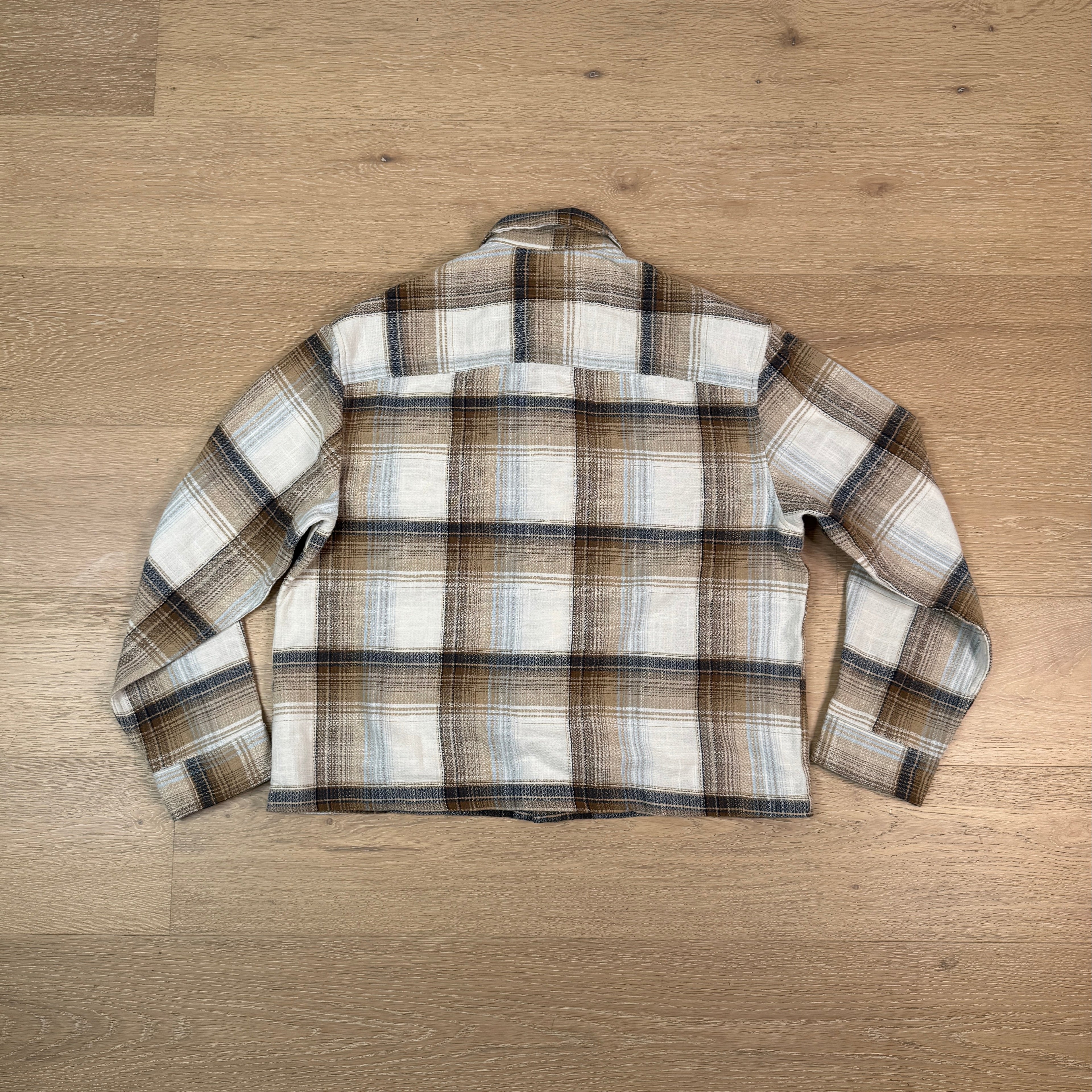 Beige & Brown Flannel