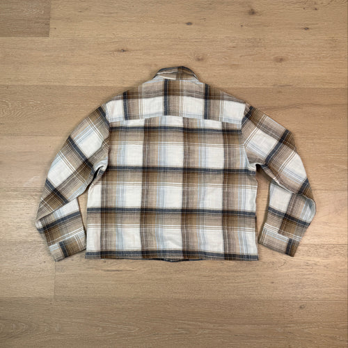 Beige & Brown Flannel