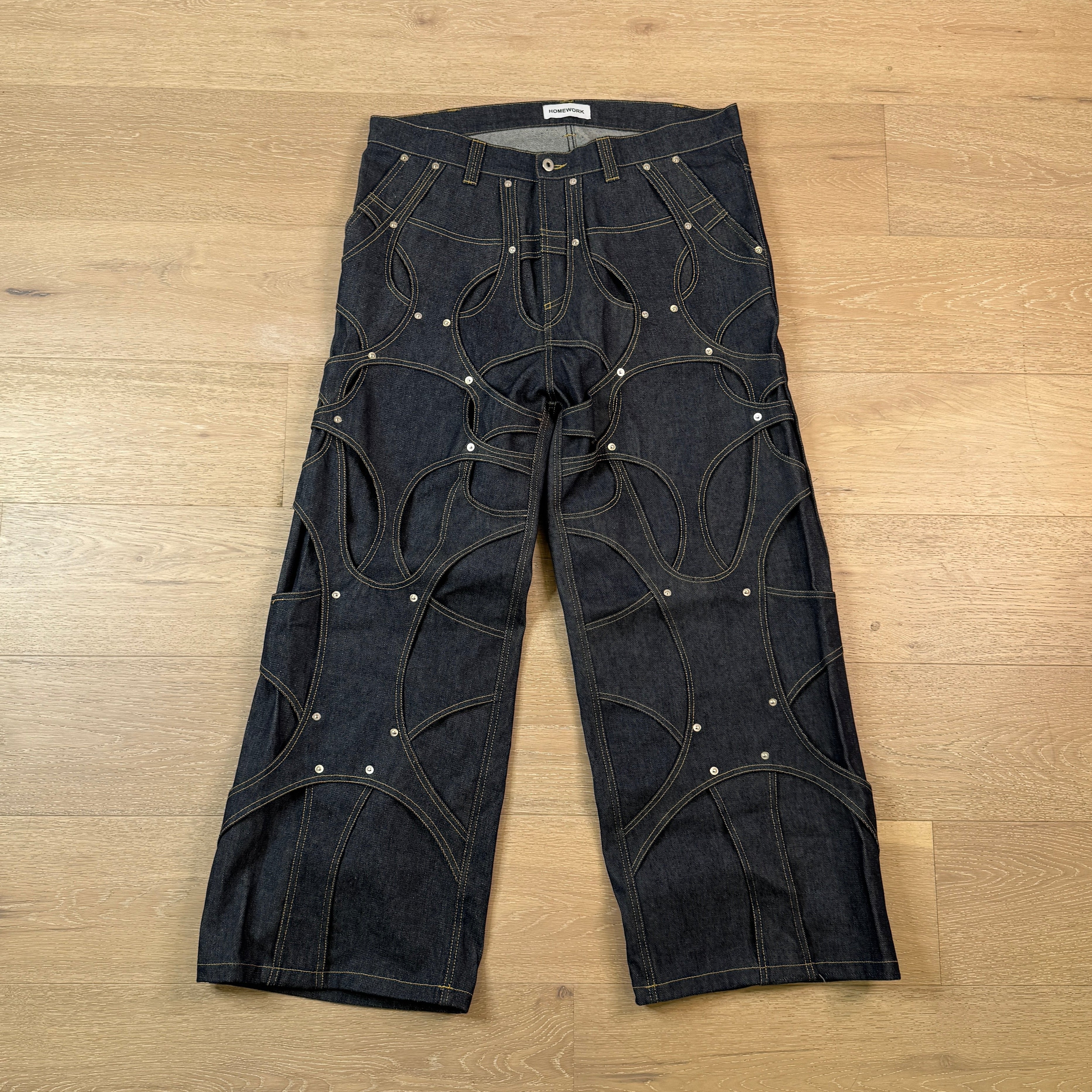 Raw Denim With Cool Design