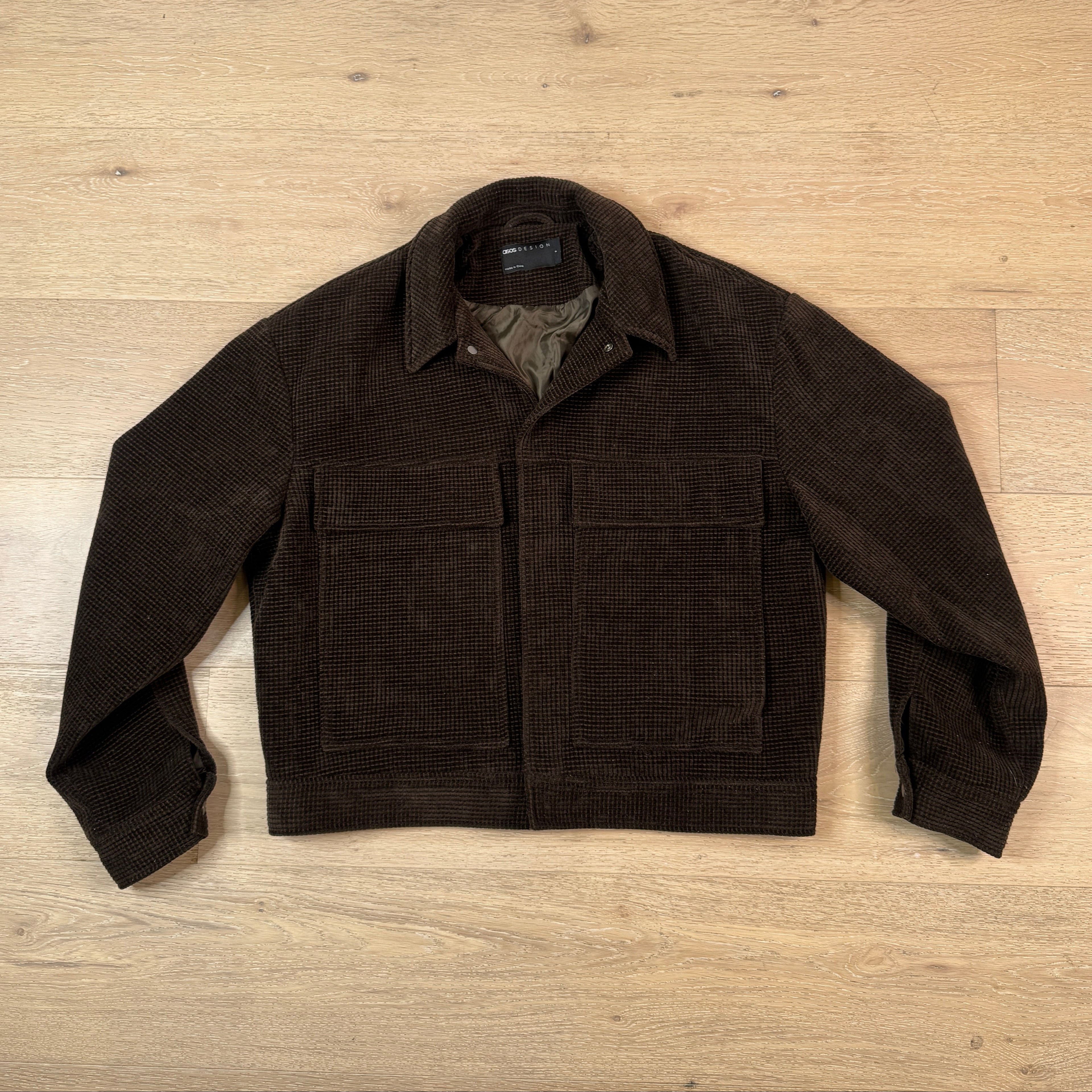 Brown Harrington Jacket