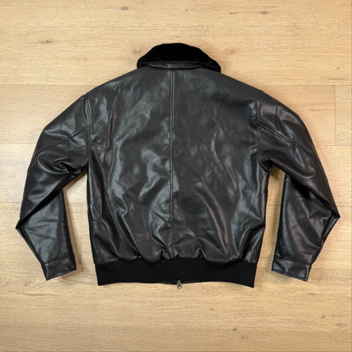 ASOS Black Faux Leather Jacket