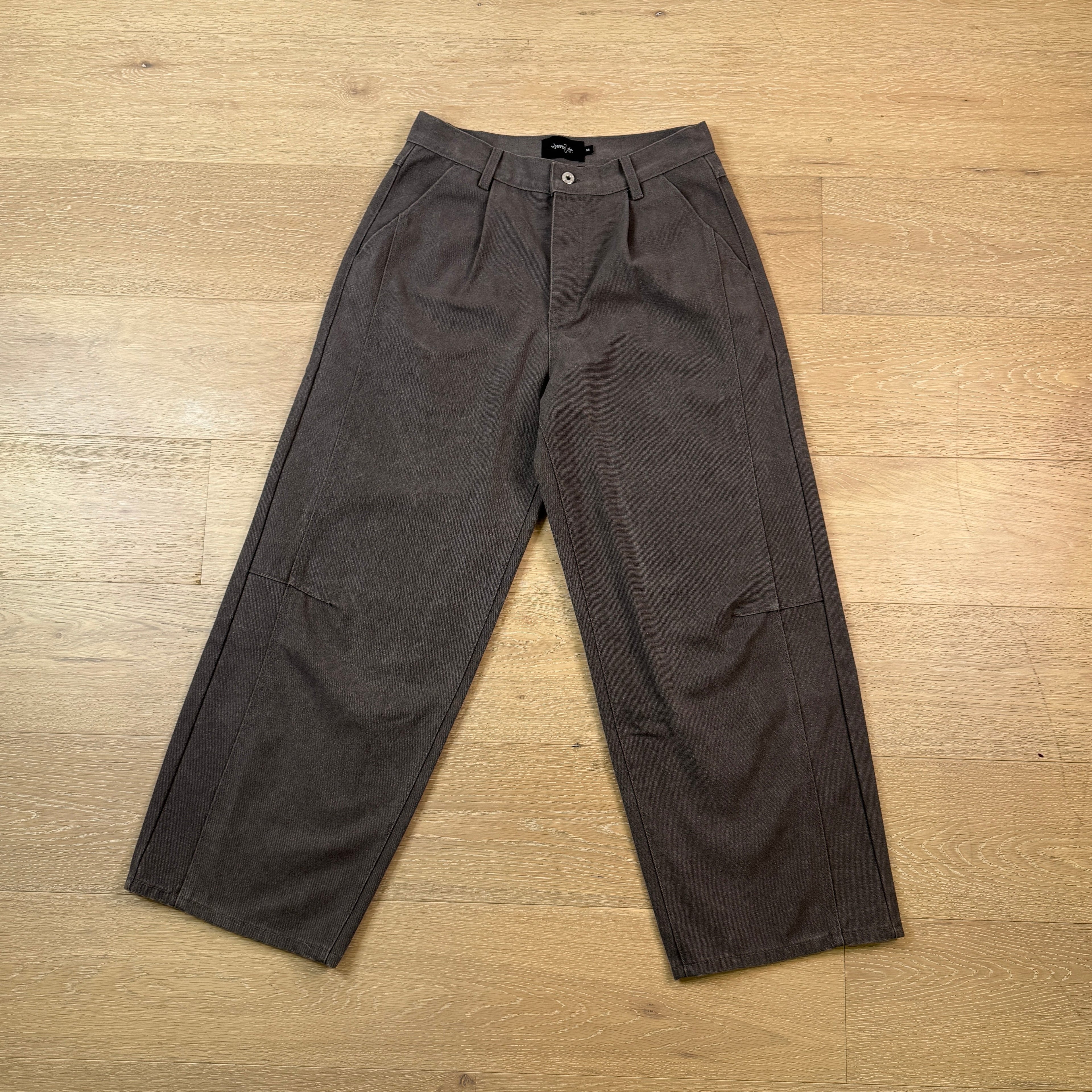 Gunmetal Canvas Pant