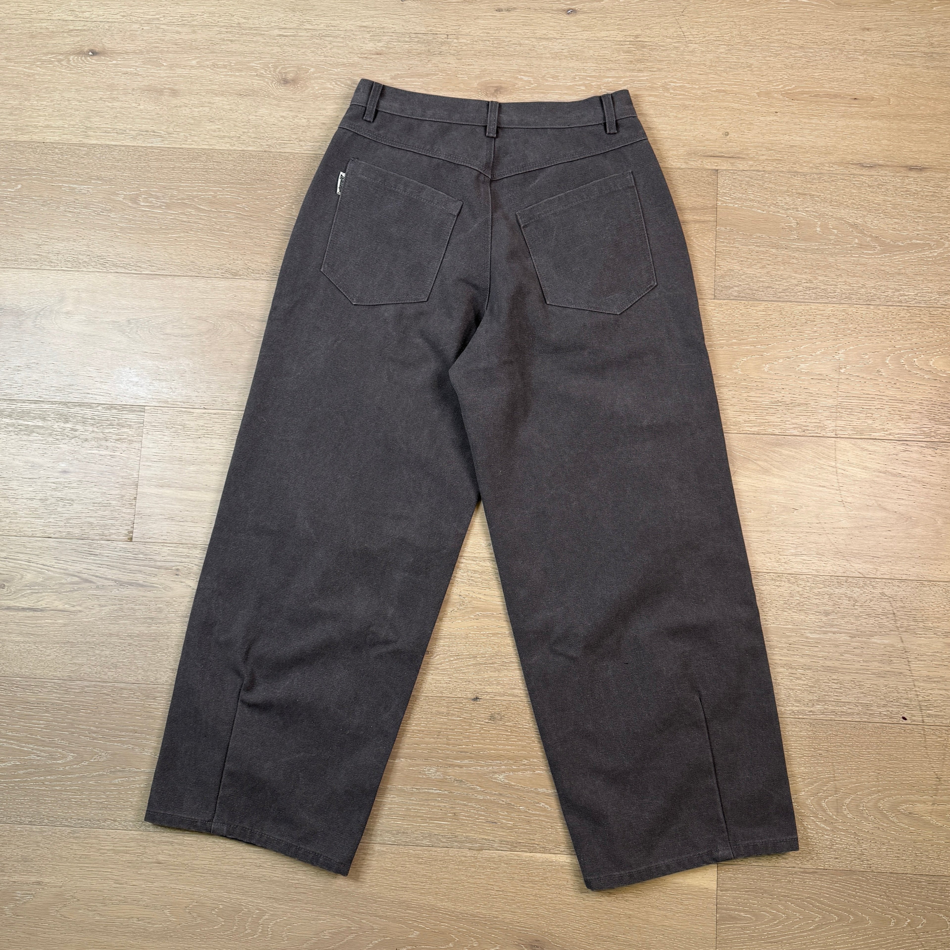 Gunmetal Canvas Pant