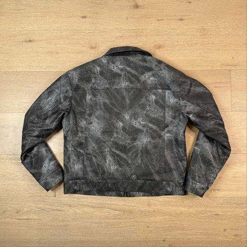 ASOS Grey Faux Leather Jacket